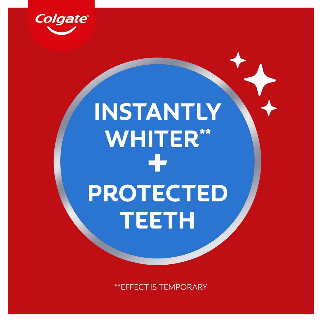 Colgate Max White Optic Toothpaste 4X75ml - Teeth Whitening Toothpaste - Clinically Proven Formula - Removes up to 100% of Surface Stains - Optic Brighteners Instantly Whiten Teeth