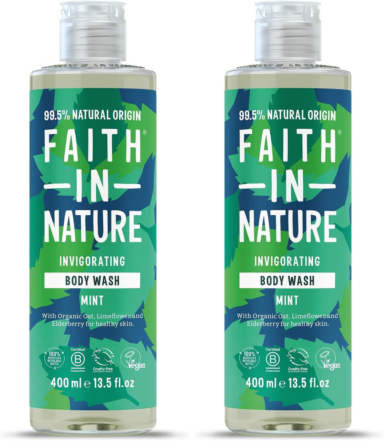 Faith In Nature Natural Aloe Vera Body Wash, Soothing Shower Gel, Vegan and Cruelty Free, No SLS or Parabens, 400 ml