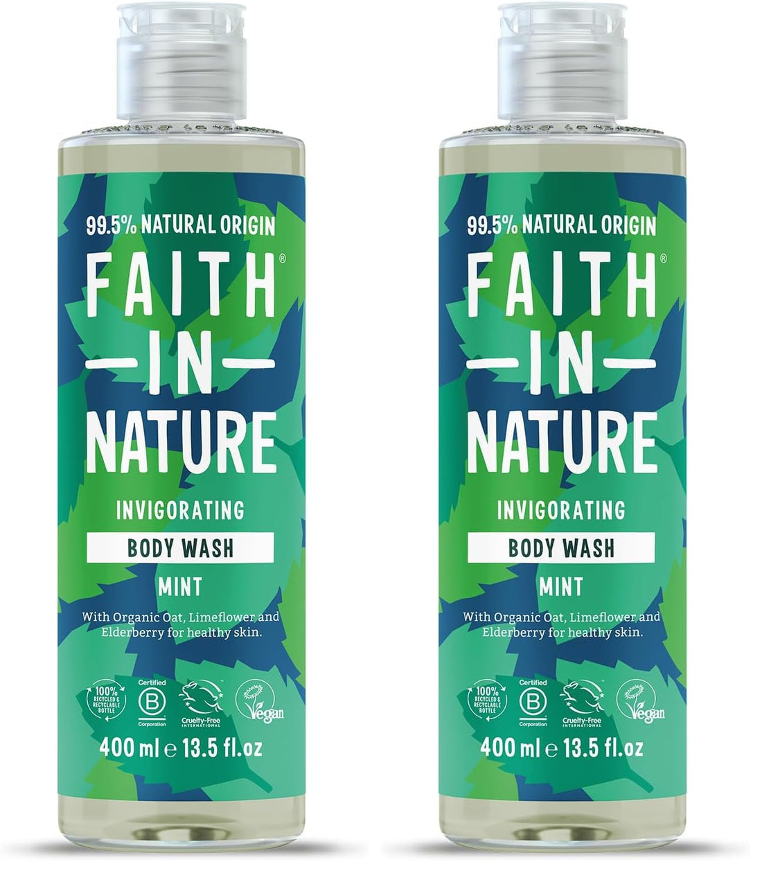 Faith In Nature Natural Aloe Vera Body Wash, Soothing Shower Gel, Vegan and Cruelty Free, No SLS or Parabens, 400 ml