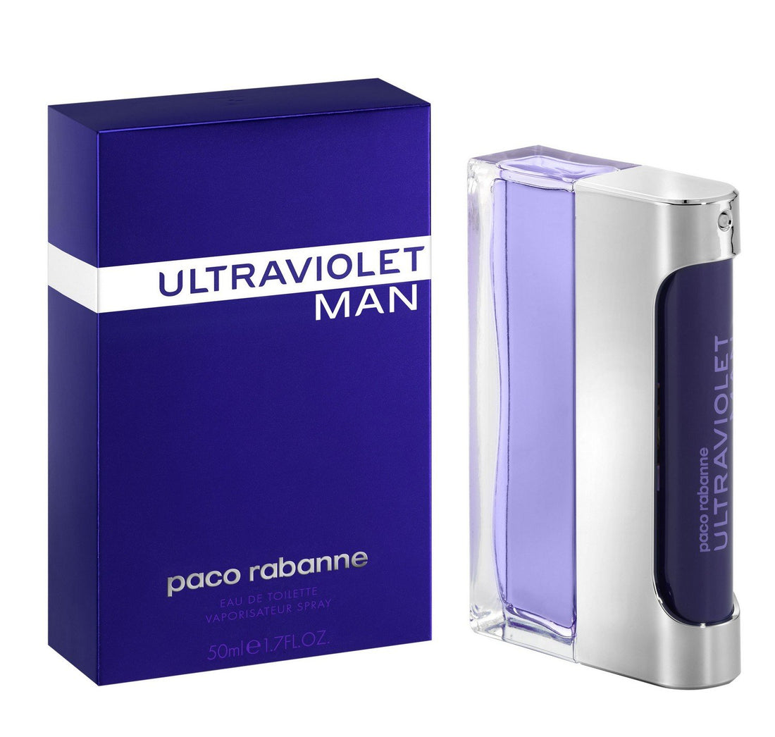 Ultraviolet by Paco Rabanne Eau De Toilette For Men, 100ml, heather black