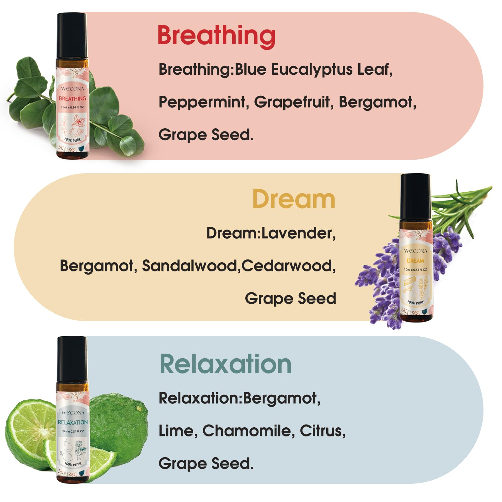 Premium Hotel Fragrance Oil Collection for Diffusers, Essential Oils for Diffusers for Home, Hotel Diffuser Fragrance Oils,Spa & Candle Making, White Tea, Citrus Luxe, Velvet Night and More - 6x10ml