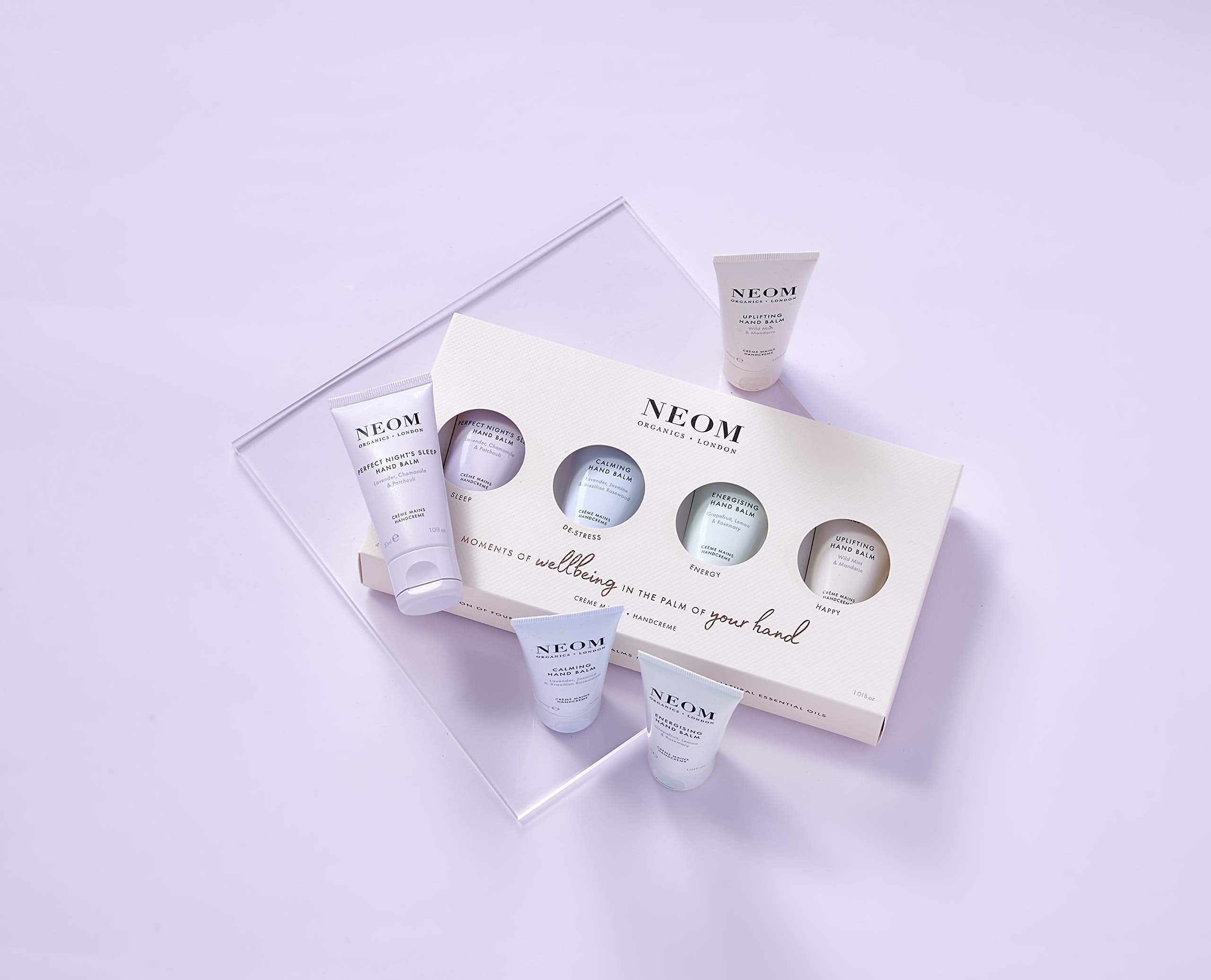 NEOM Essential Oil Blend Scent Discovery Set, 6 x 3ml Mini Size I Our Bestselling Blends I Compatible with Neom Wellbeing Pod or Wellbeing Pod Luxe I 100% Natural