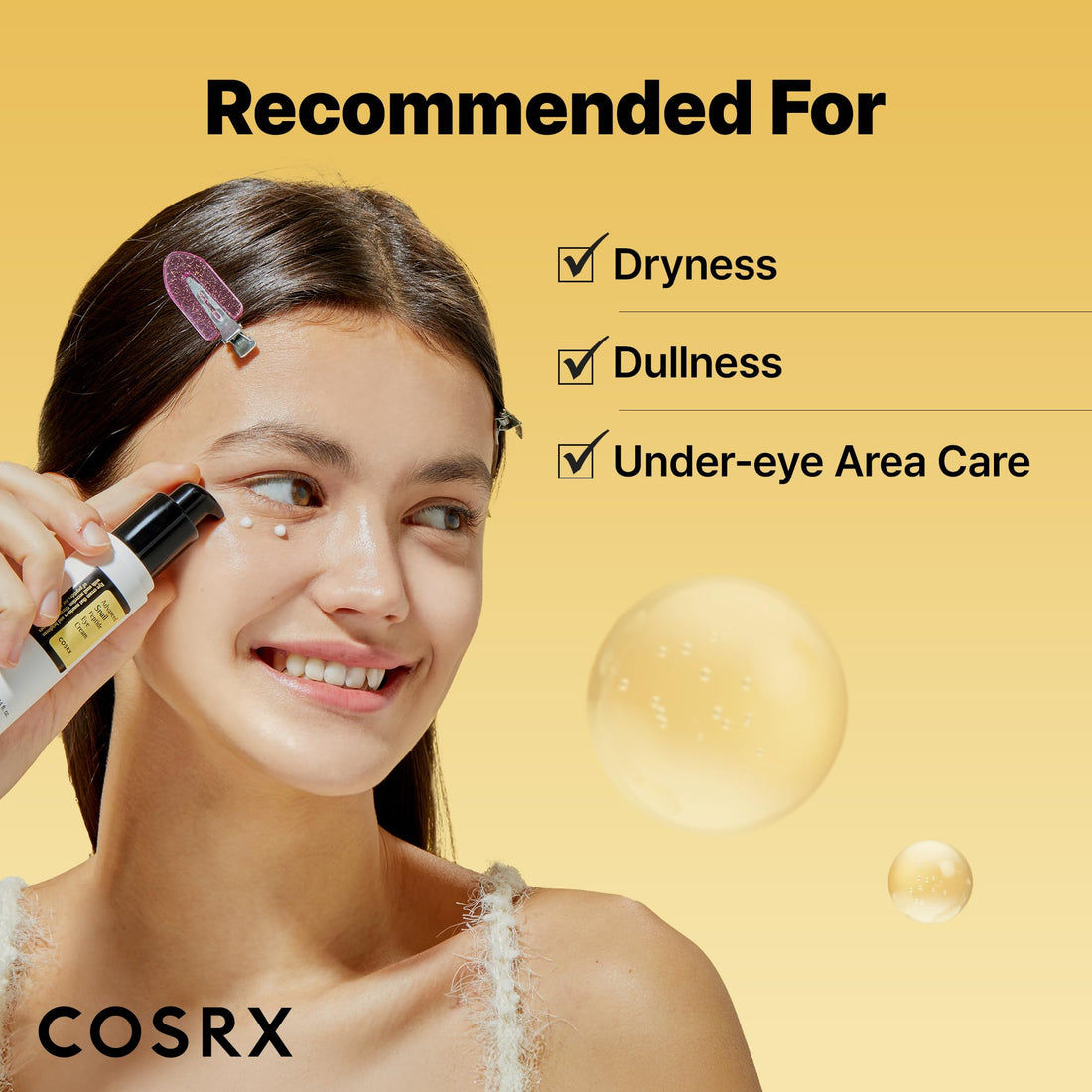 COSRX Advanced Snail 92 All in One Cream Korean Snail Mucin Face Cream & Gel Moisturiser for Dry Sensitive and Anti Aging Skin, Daily Soothing and Moisturising Cream, Korean Skincare 100g