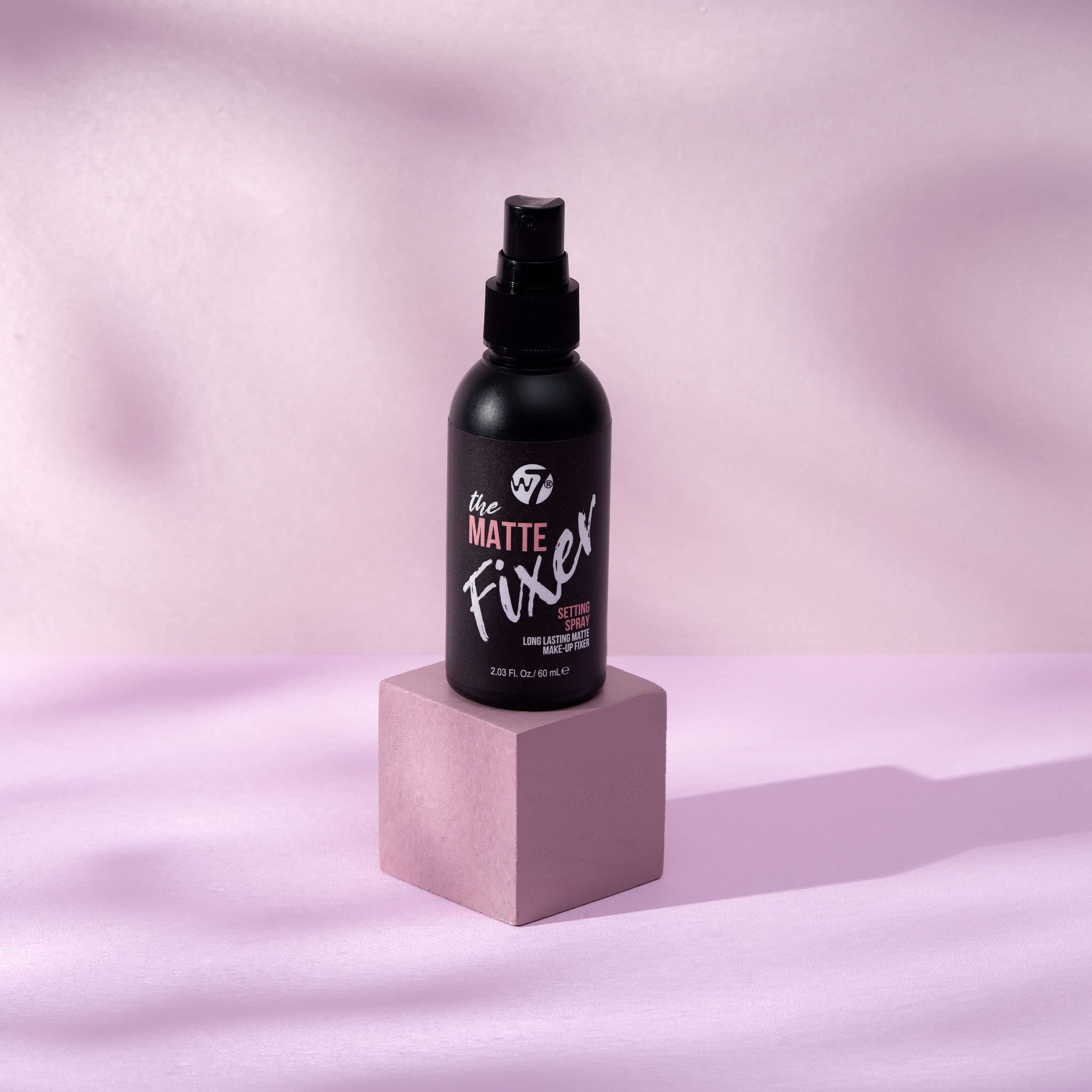 W7 The Fixer Duo - Makeup Setting Spray 2Pcs Set - Dewy & Matte Finishes For Fixing Professional Makeup Halalzen