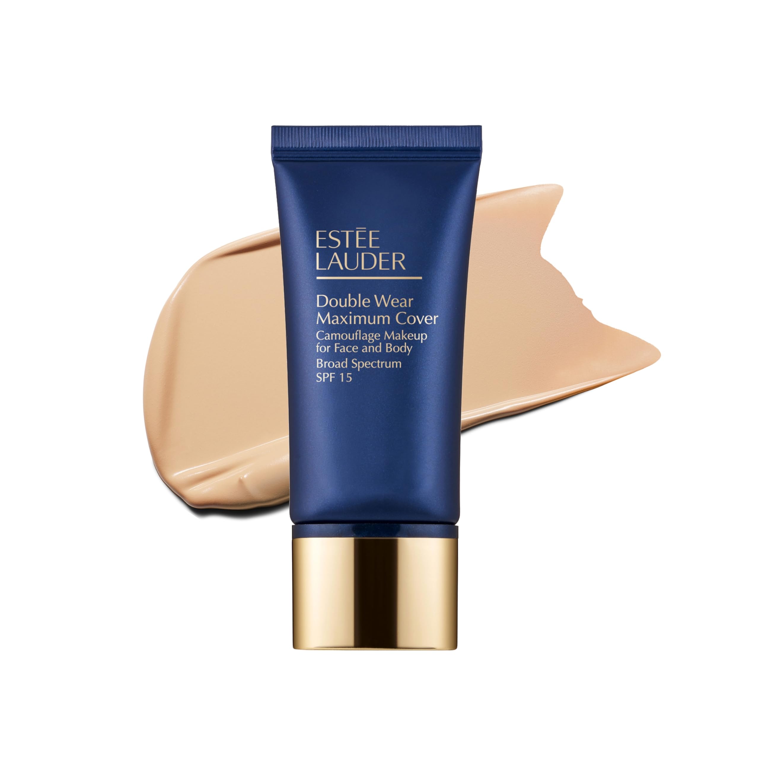 Estée Lauder Double Wear 24-Hour Maximum Cover Camouflage Foundation for Face and Body SPF 15 | Full Coverage | Covers Scars & Tattoos, 30ml Halalzen