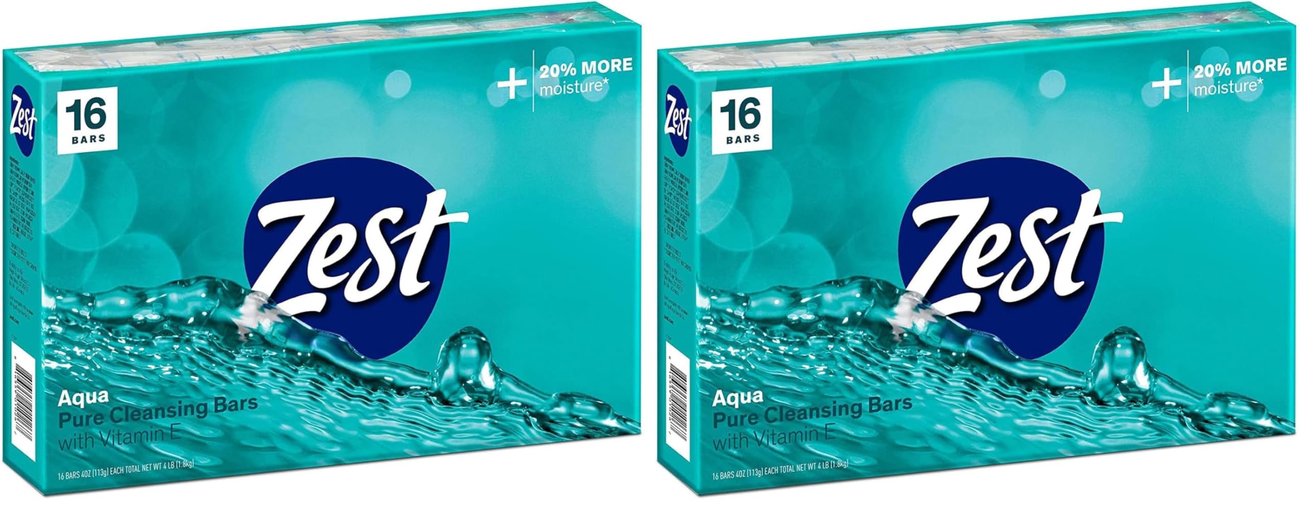 Zest Bar Soap - 8 Bars - Enriched With Cocoa Butter And Shea for Ultra Moisturizing Cleansing - Leaves Your Body Feeling Silky Smooth And Deeply Moisturized