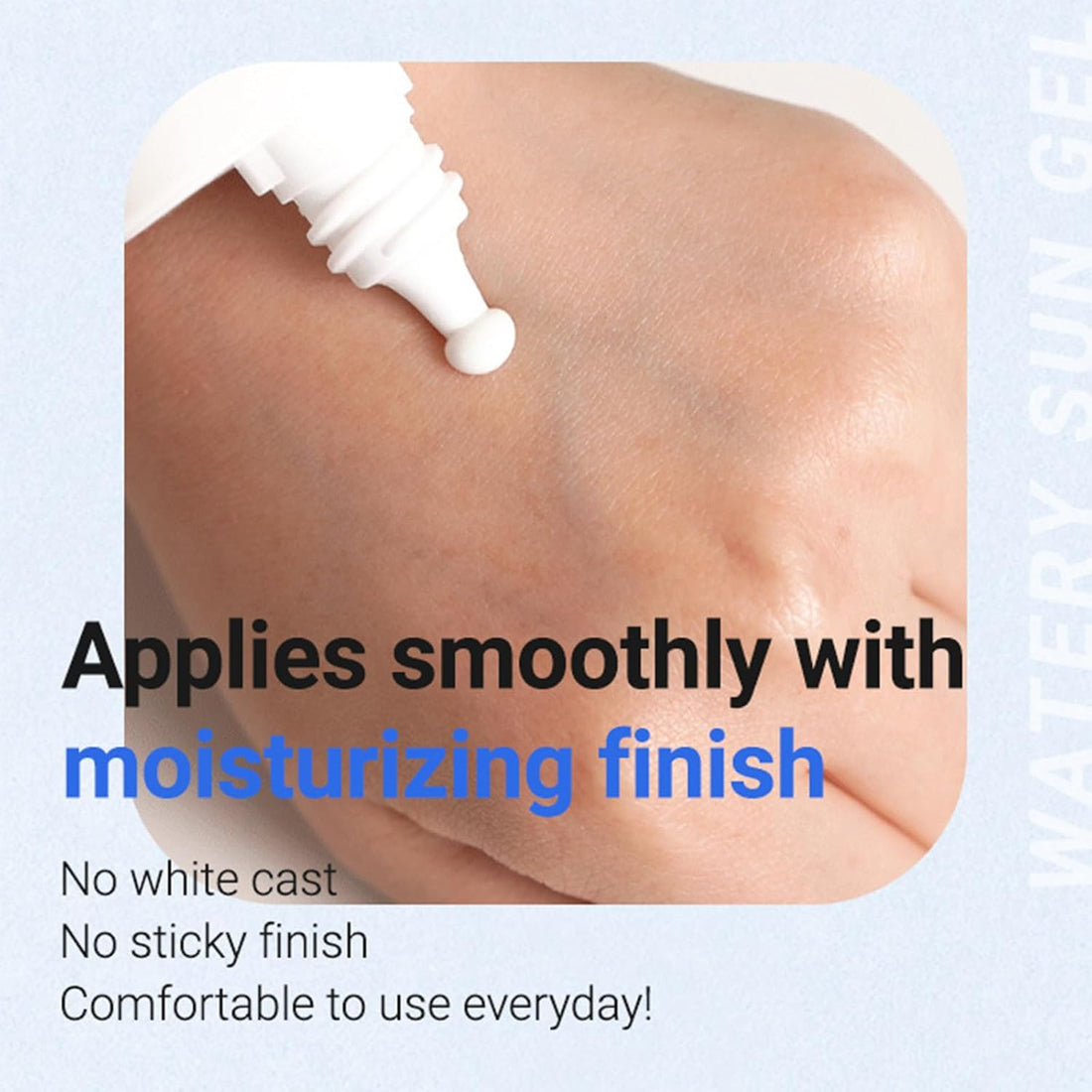 ISNTREE Hyaluronic Acid Watery Sun Gel 50 ml | SPF 50+ PA++++ | Korean Sunscreen | Lightweight & Hydrating Gel | No White Cast | Daily UV Protection