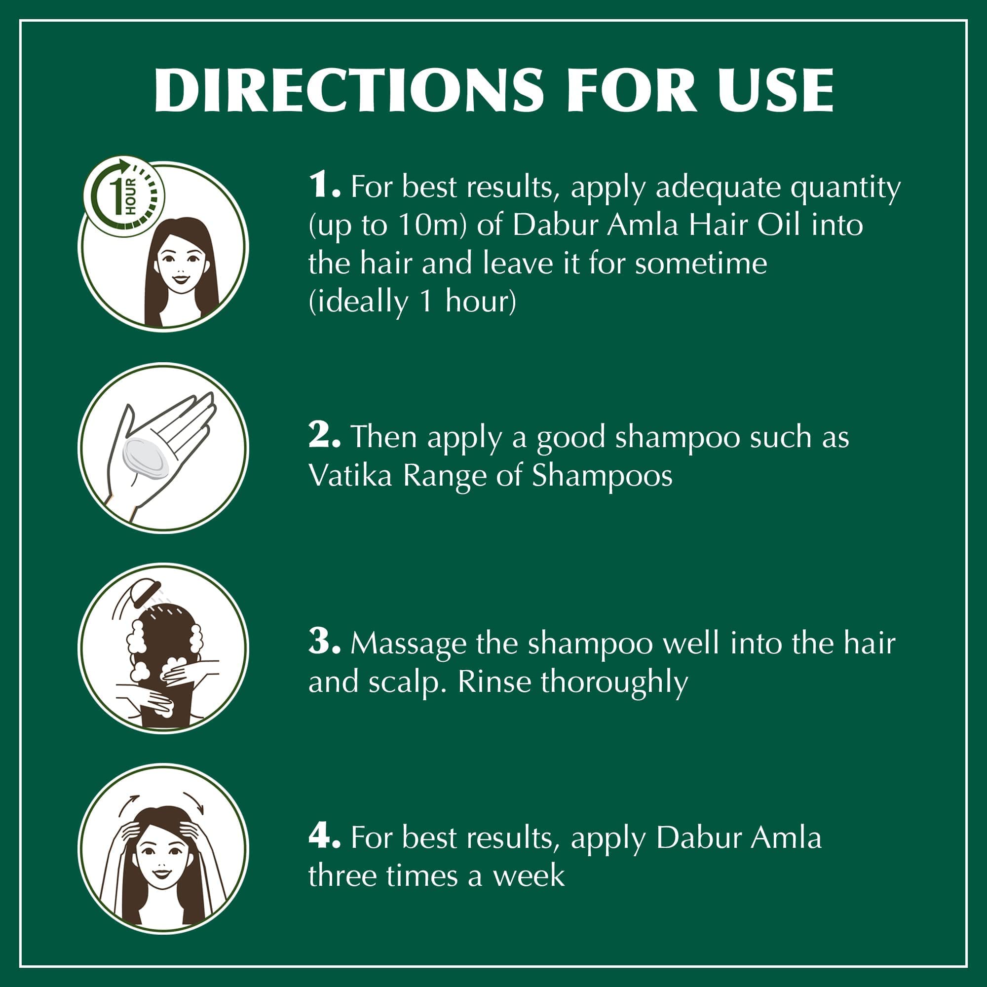 Dabur Amla Hair Oil - 200ml | For Strong, Long and Thick hair | Nourishes Scalp | Controls Hair Fall, Strengthens Hair & Promotes Hair Growth