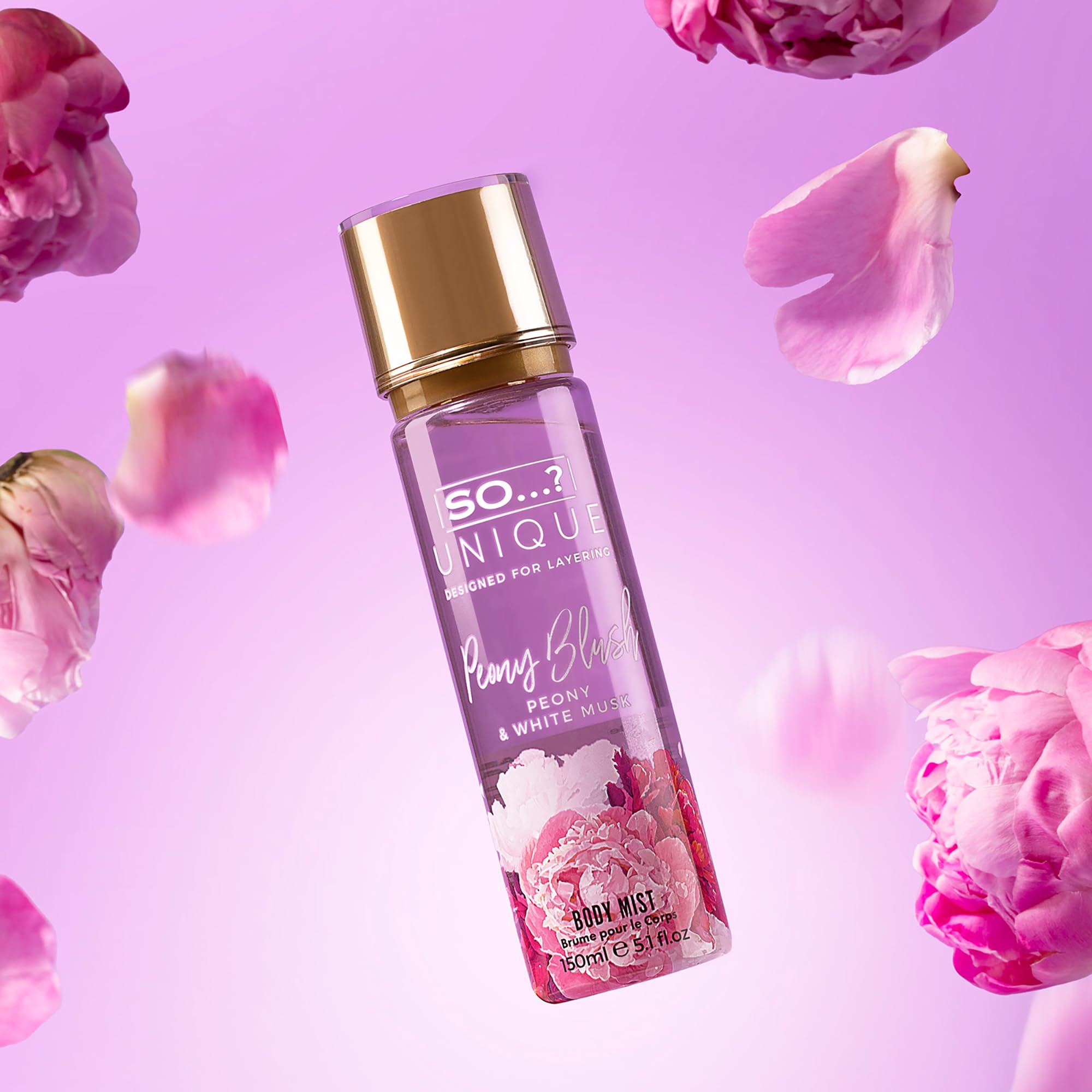 So…? Unique Womens White Blossom Body Mist Fragrance Spray 150ml Halalzen