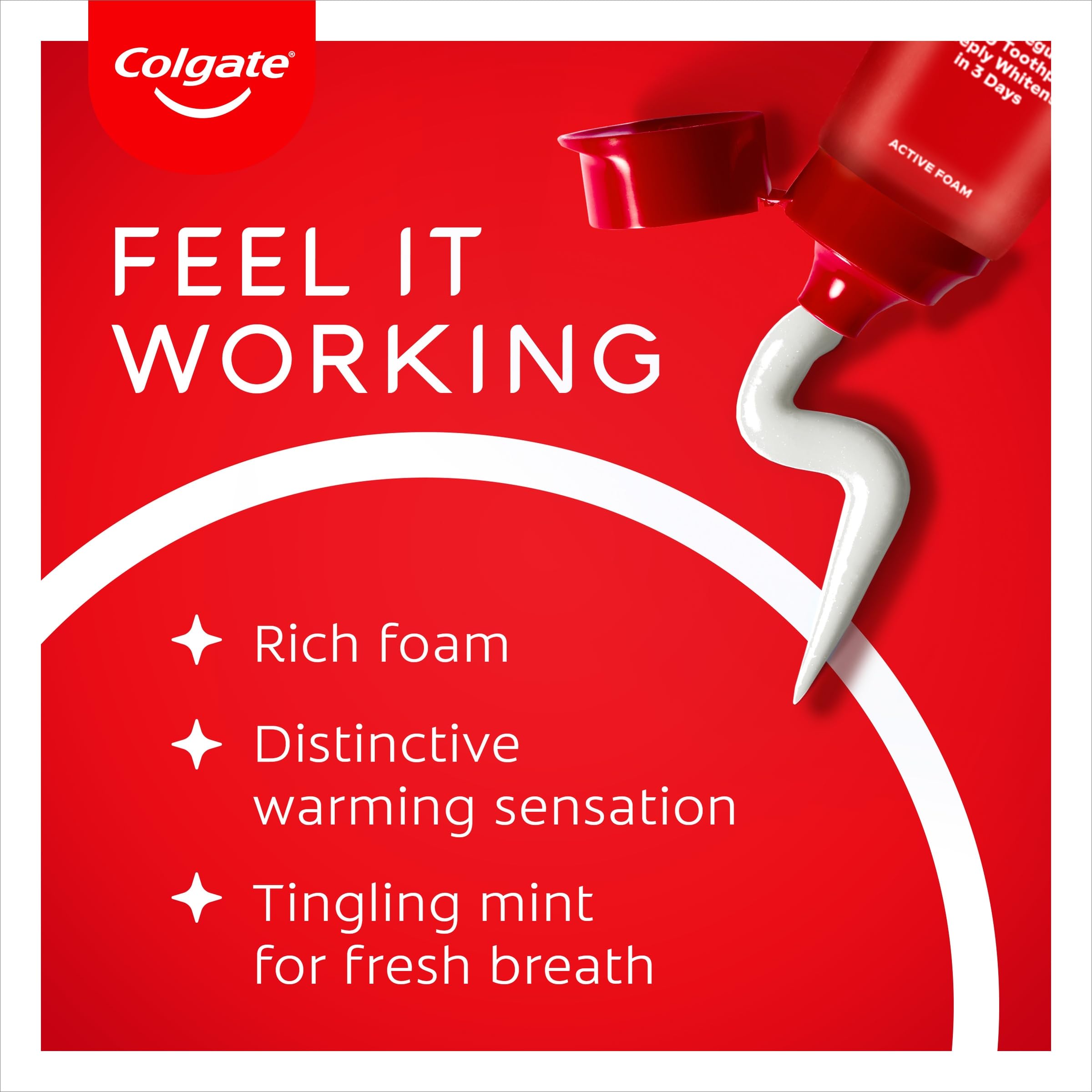 Colgate Max White Ultra+ Enamel Toothpaste 75ml, Whitens Deep Stains for 5X Whiter Teeth, ActiveShine Technology Smoothes Enamel Surface to Reflect Light, Protects and Remineralises Enamel