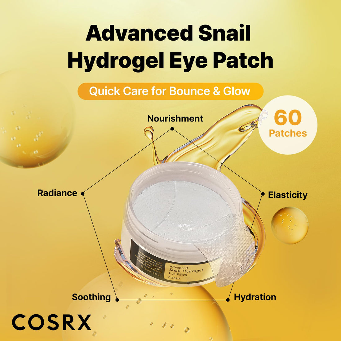 COSRX Advanced Snail 92 All in One Cream Korean Snail Mucin Face Cream & Gel Moisturiser for Dry Sensitive and Anti Aging Skin, Daily Soothing and Moisturising Cream, Korean Skincare 100g