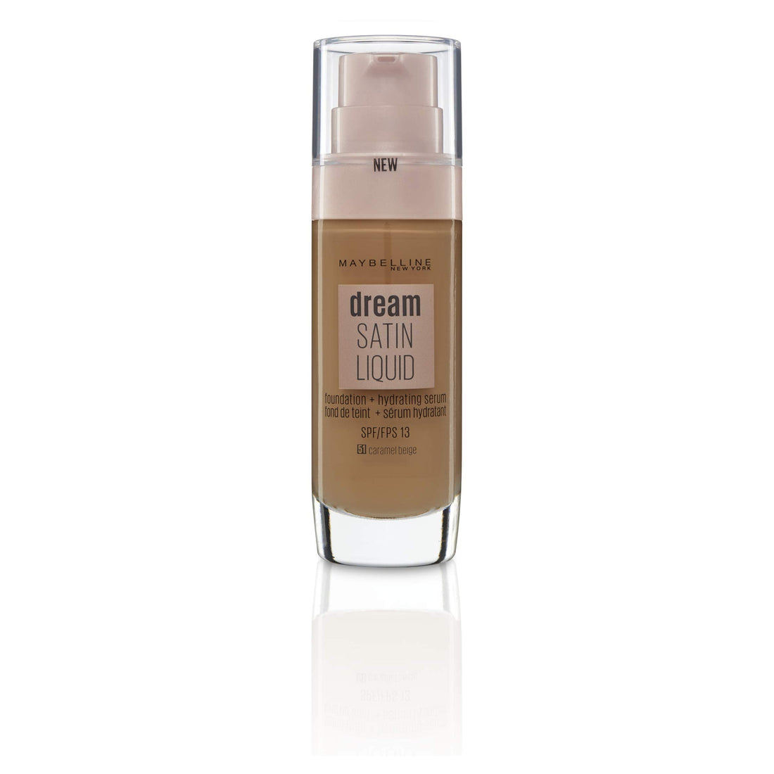 Maybelline Foundation, Dream Radiant Liquid Hydrating Foundation with Hyaluronic Acid and Collagen - Lightweight, Medium Coverage Up to 12 Hour Hydration, 30 Sand Halalzen
