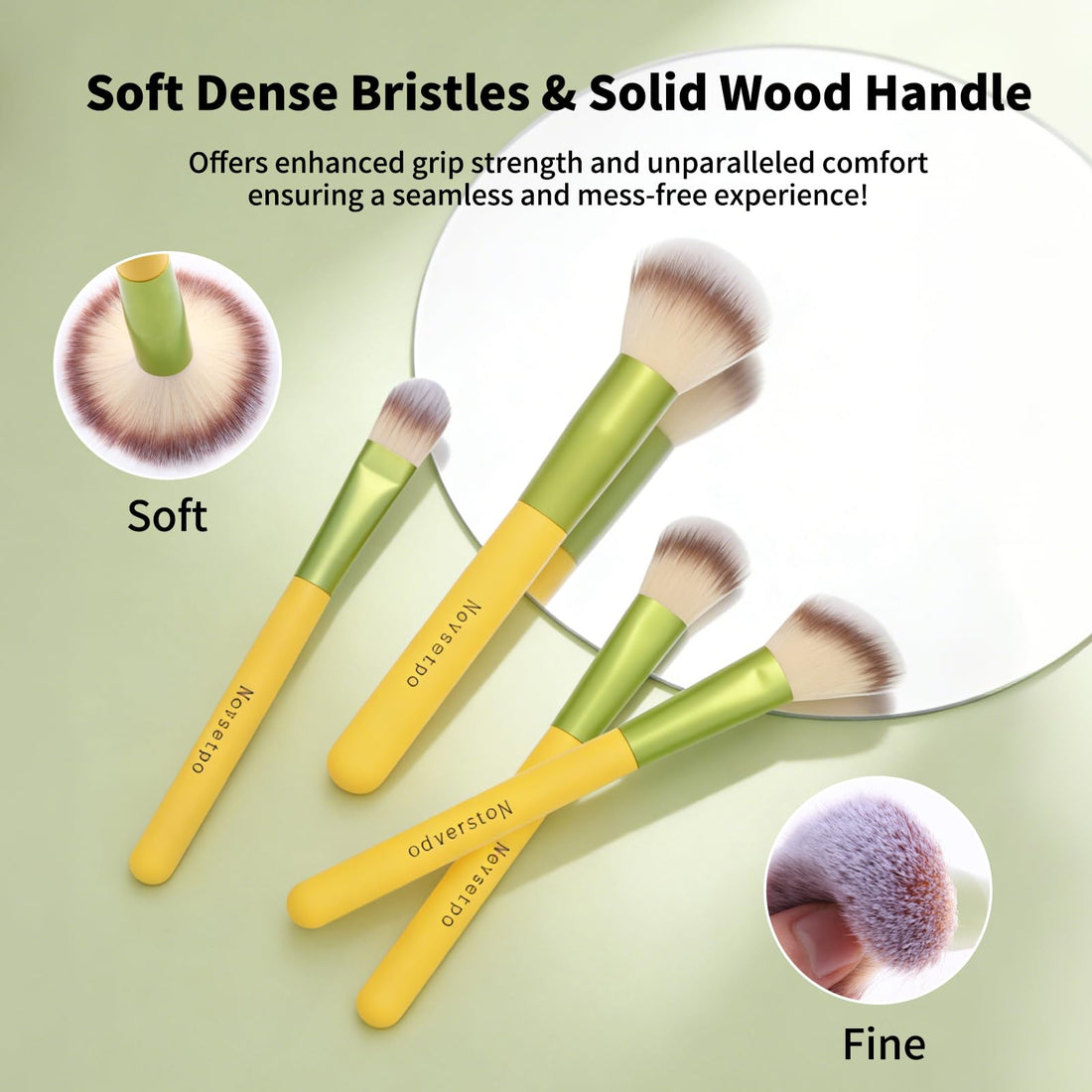 Makeup Brushes, Quality Make Up Brushes 28Pcs Makeup Brushes Set Professional & Beginner Make-up Sets & Case, Brushes & Sponges,Travel-Friendly Roll-up Beauty Gift Sets for Women, GREEN Halalzen