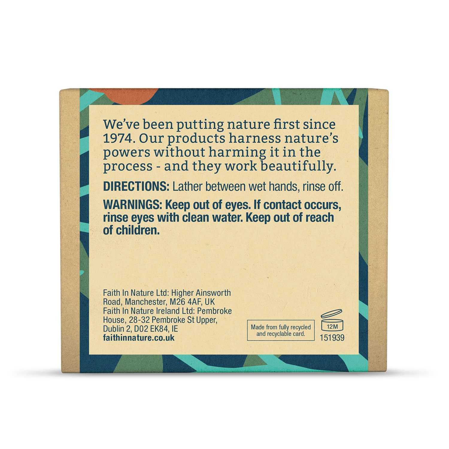 Faith In Nature Natural Coconut Hand Soap Bar, Hydrating, Vegan & Cruelty Free, No SLS or Parabens, 100g Halalzen
