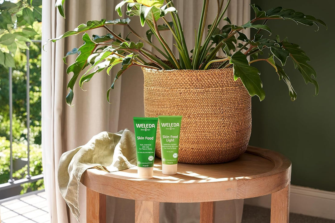 Weleda Skin Food Light, Dry Skin Moisturiser, Moisturising Cream & Primer, Face & Body, For Men & Women, Multiple Uses, 100% Certified Natural, Organic, 75ml