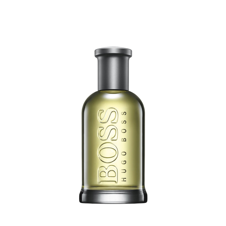 BOSS Bottled Aftershave for Him - Woody Scent with Notes of Apple, Cinnamon and Wood - Light Longevity - 50ml Halalzen