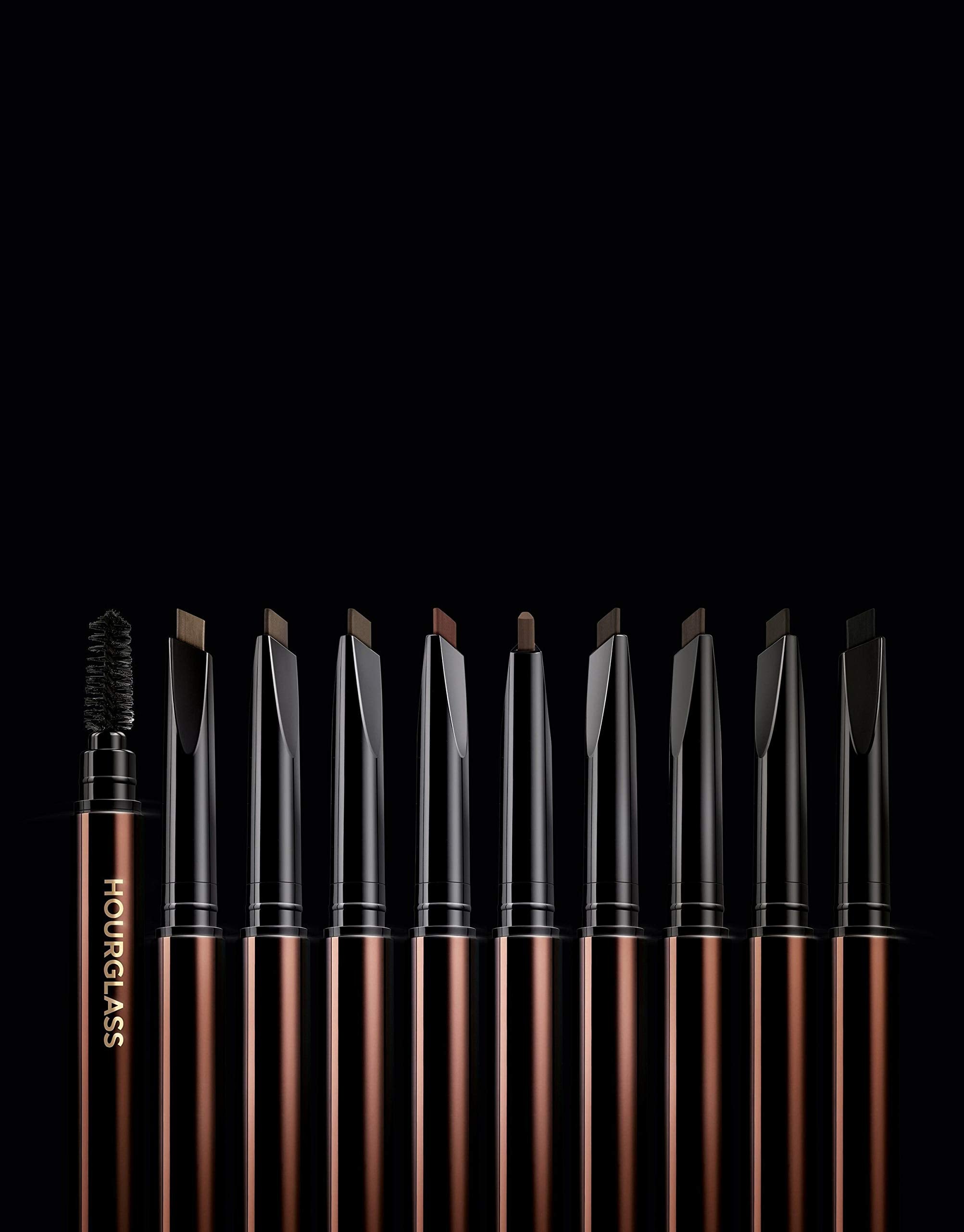 Hourglass Arch Brow Sculpting Pencil.Mechanical Eyebrow Pencil for Shaping and Filling.