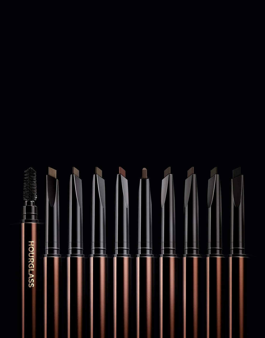 Hourglass Arch Brow Sculpting Pencil.Mechanical Eyebrow Pencil for Shaping and Filling.