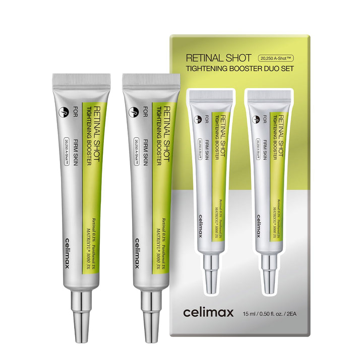 celimax The Vita A Retinal Shot Tightening Booster | 0.1% Retinal, 3% Matryxyl, High-Strength Retinoid for Anti-Aging, Pore Minimizer, Wrinkles & Fine Lines, Firmer Skin, 15ml, Mothers Day Gift Halalzen
