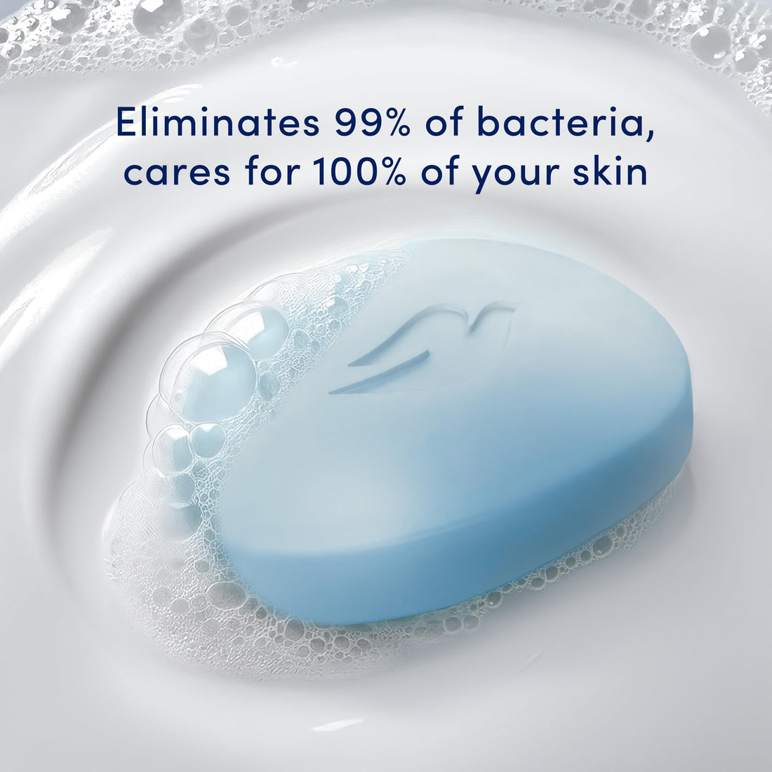 Dove Beauty Bar Soap Antibacterial Care 6 Count For Clean, Moisturized Skin, Removes Bacteria 3.75 oz
