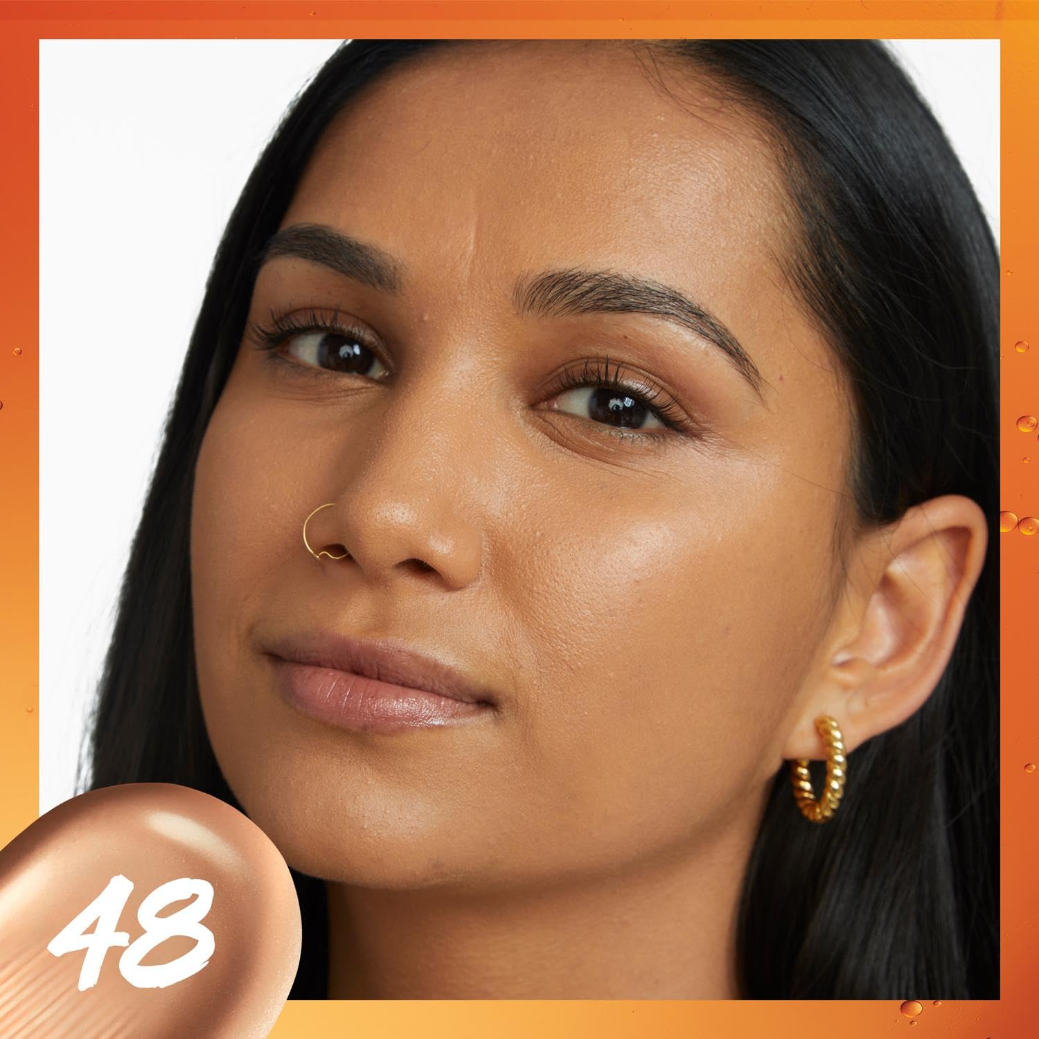 Maybelline Super Stay Skin Tint Foundation, With Vitamin C*, Brighten and Glow Serum Foundation with Long-Lasting, Buildable Coverage, Up to 24H Wear, Vegan Formula, Shade 06 Halalzen