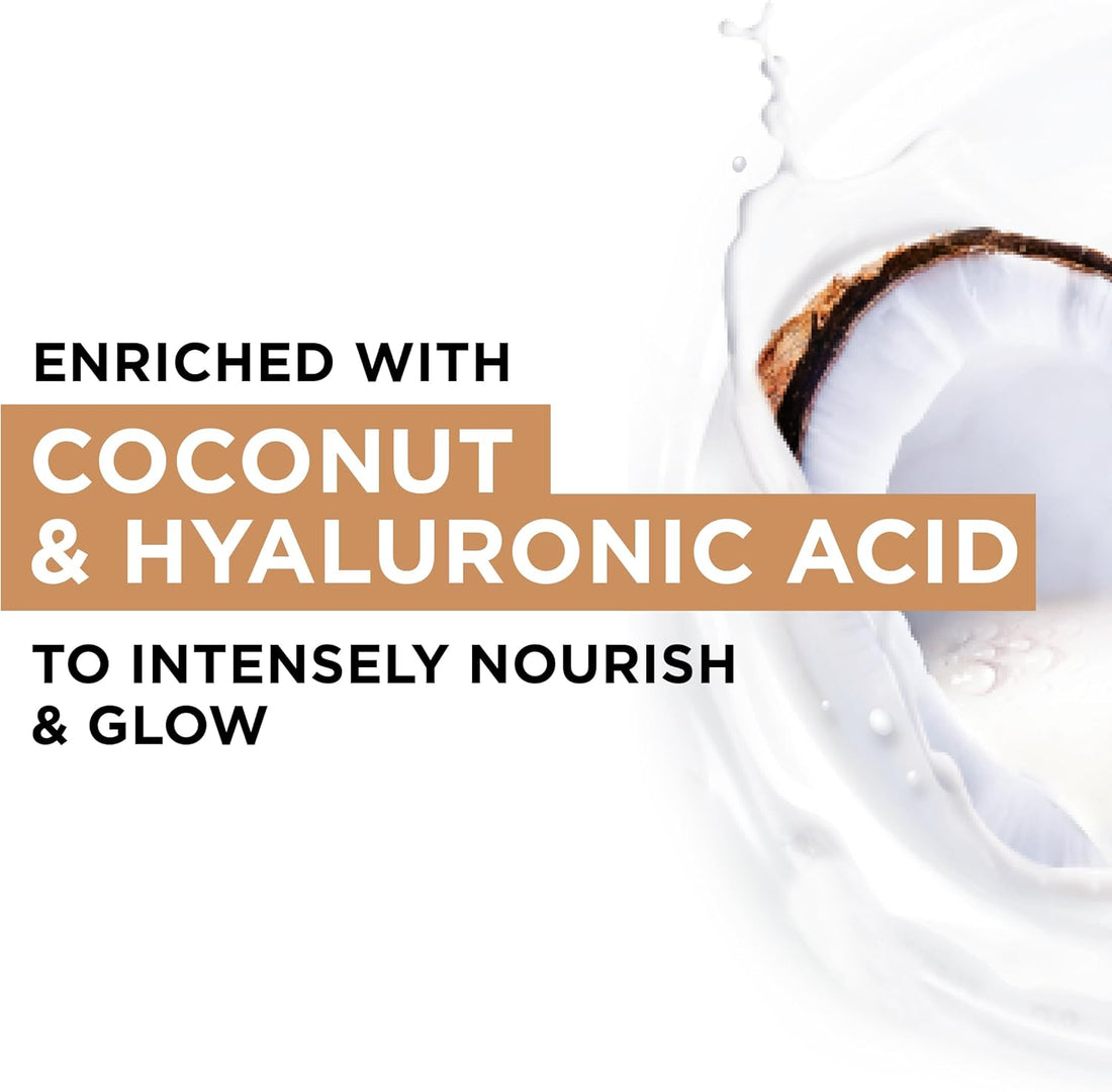 Garnier Nutri Bomb Milky Sheet Face Mask, With Coconut and Hyaluronic Acid for Hydrated Glowing Skin, Intensely Nourishing & Restoring, Cruelty Free & Vegan Tissue Mask, 28g