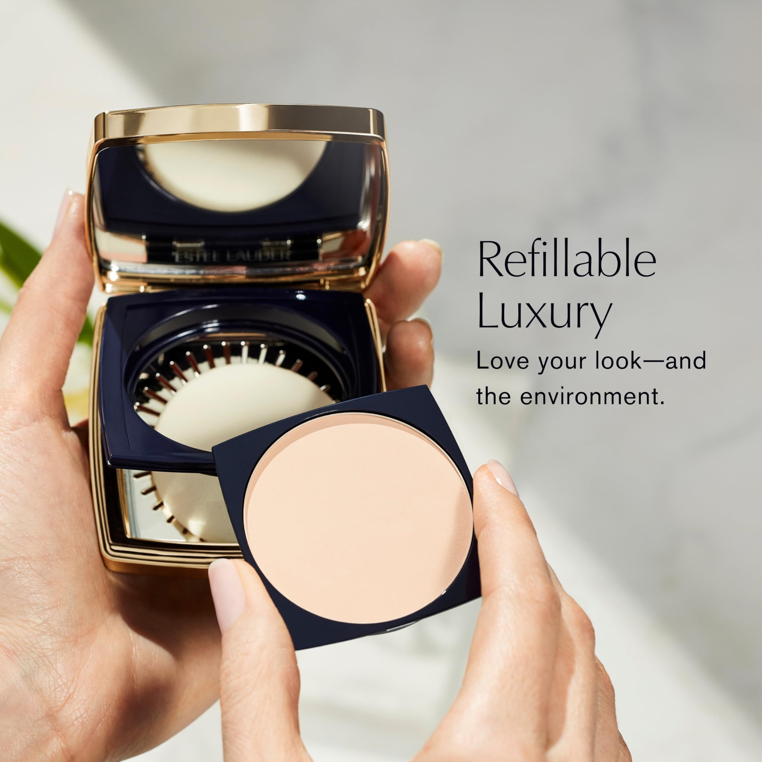 Estée Lauder Double Wear 12-Hour Stay-in-Place Matte Powder Foundation | Controls Oil & Shine,11g Halalzen