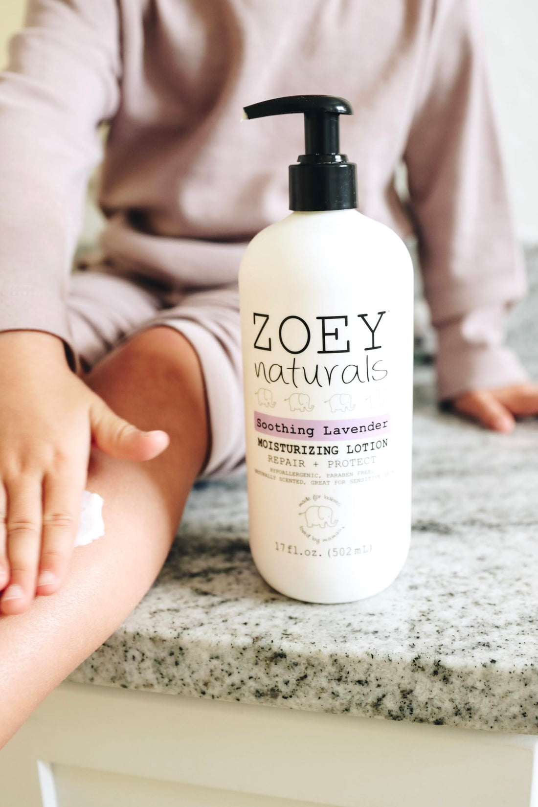 Zoey Naturals Sweet Citrus Baby Lotion - Enriched with Shea, Apricot Oil, Aloe & Avocado - Soothes & Moisturizes with Orange & Pomegranate - Gentle for Eczema Skin, Made in USA Halalzen