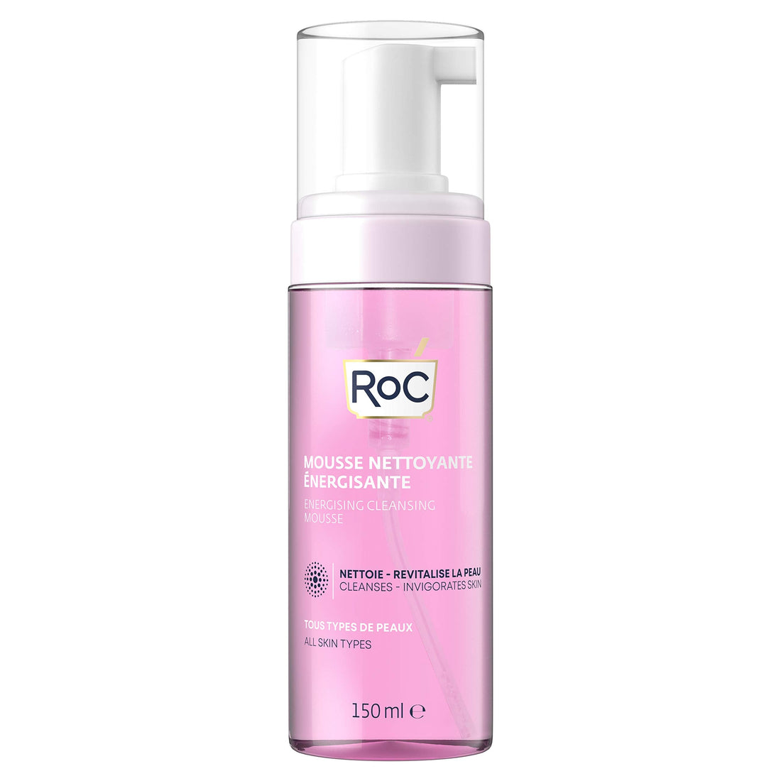ROC - 3-in-1 Milk Makeup Remover - Effective Makeup Removal - 24-Hour Moisturising Remover - Removes Waterproof Makeup - Skin Toning Solution - Glycerin & Panthenol - All Skin Types - 400 ml Halalzen