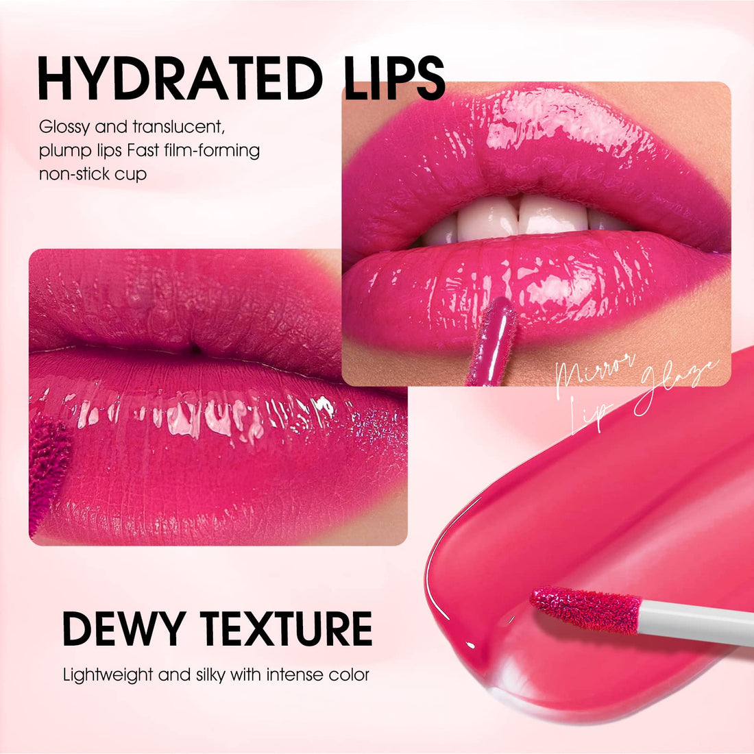 LANGMANNI 12Pcs Lip gloss Collection Makeup Set,Shiny Smooth Soft Liquid Lip Glosses Lip Stain With Rich Varied Colors For Girls And Women Makeup(Color-A) Halalzen