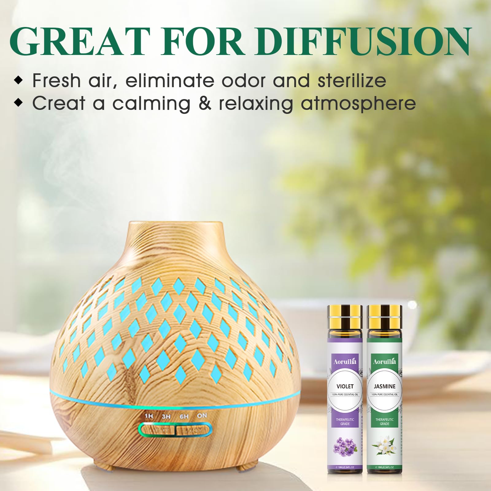 Clean Essential Oils Set 6 x 10ml, Laundry Fragrance Oils for Diffusers, Soap Making - Eucalyptus & Cotton, Bergamot Black Tea, Cardamom & Cedar, Baby Powder, Clean Breeze, Fresh Linen