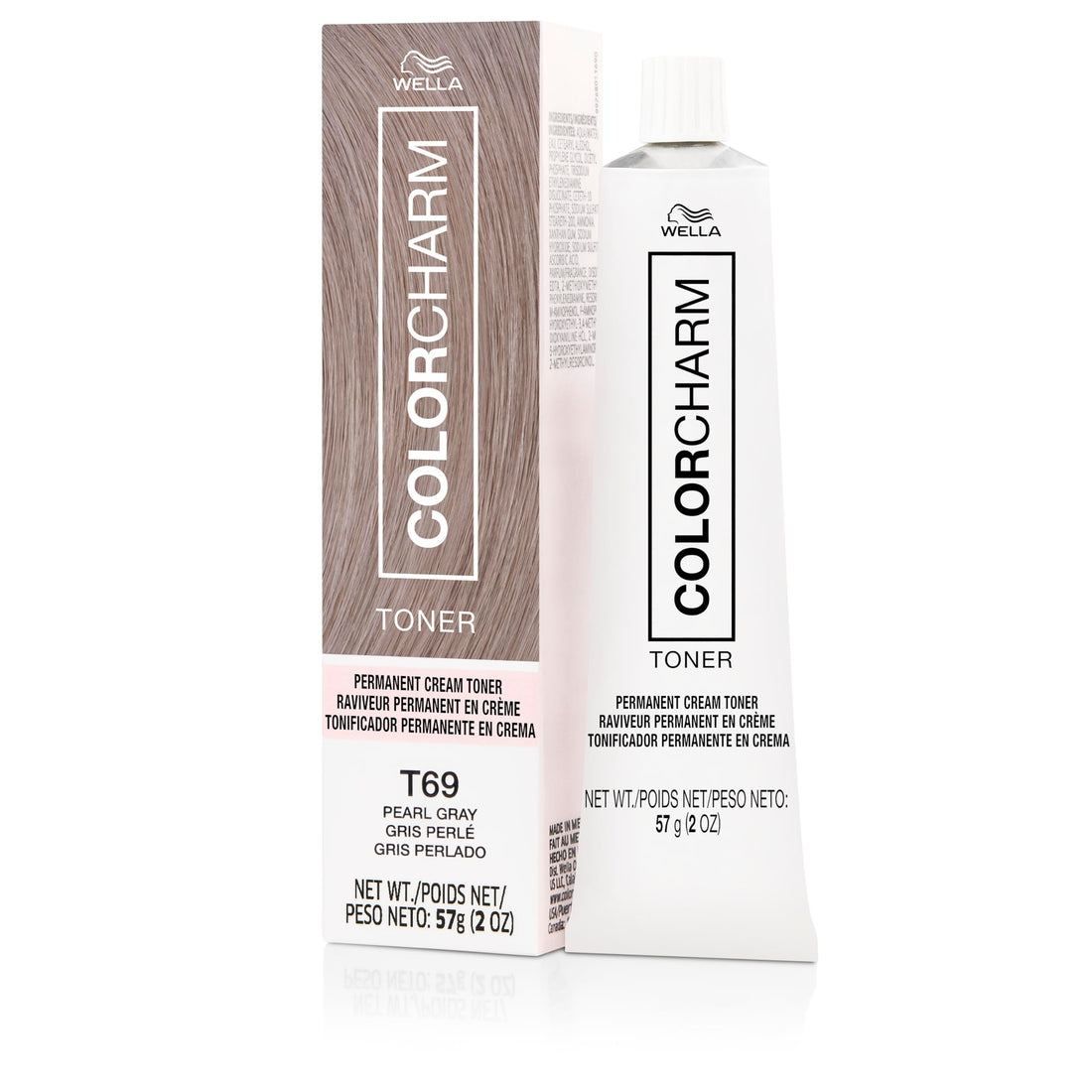 COLORCHARM Permanent Crème Hair Toner | Free of Animal-Derived Ingredients, Parabens Free & Gluten Free | 2 oz