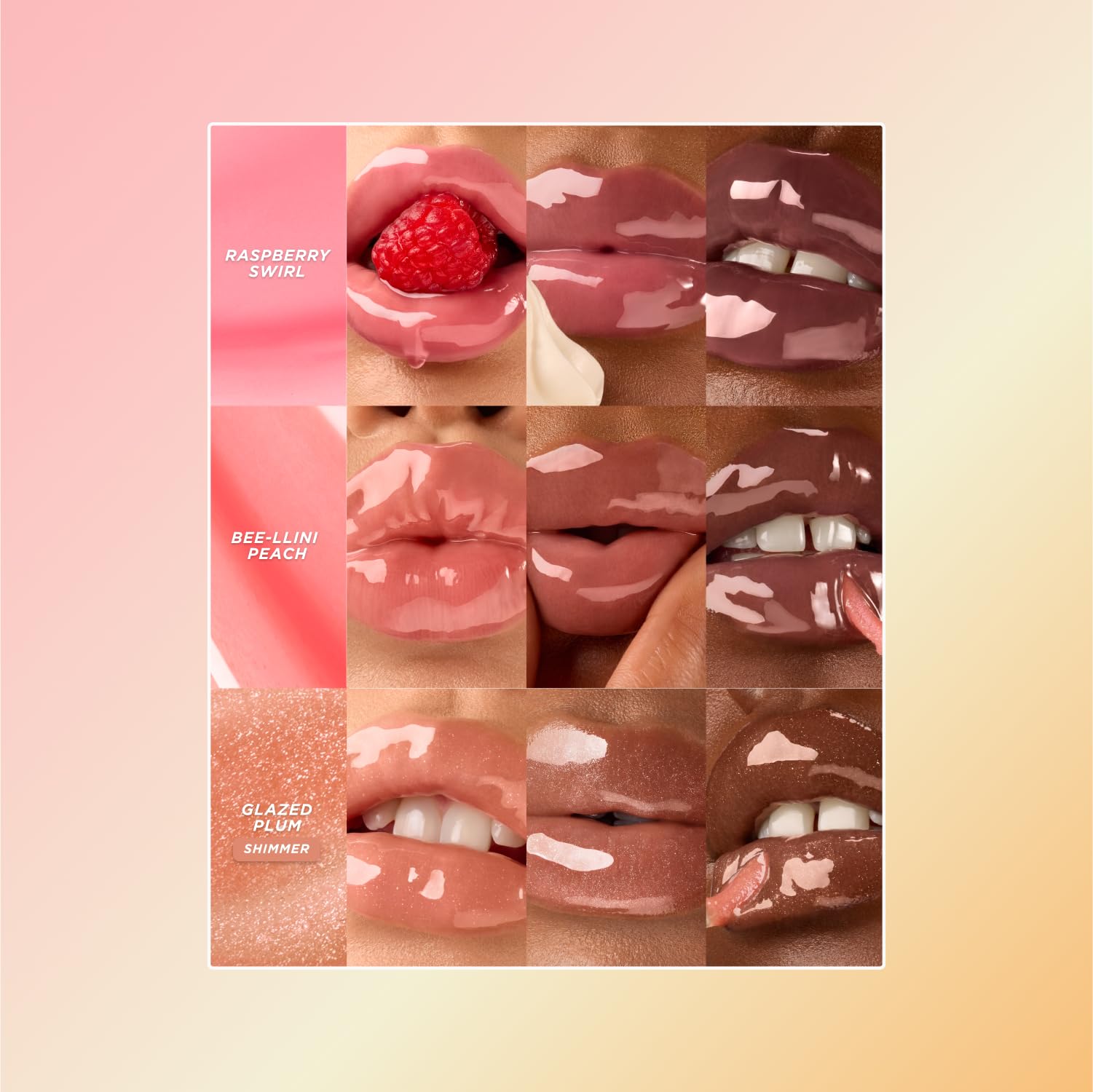 Gisou Honey Infused Lip Oil – Hydrating & Glossy Lip Oil with Jojoba Seed Oil, Non-Sticky Shine, Fresh Honey, 0.27 Fl Oz Halalzen