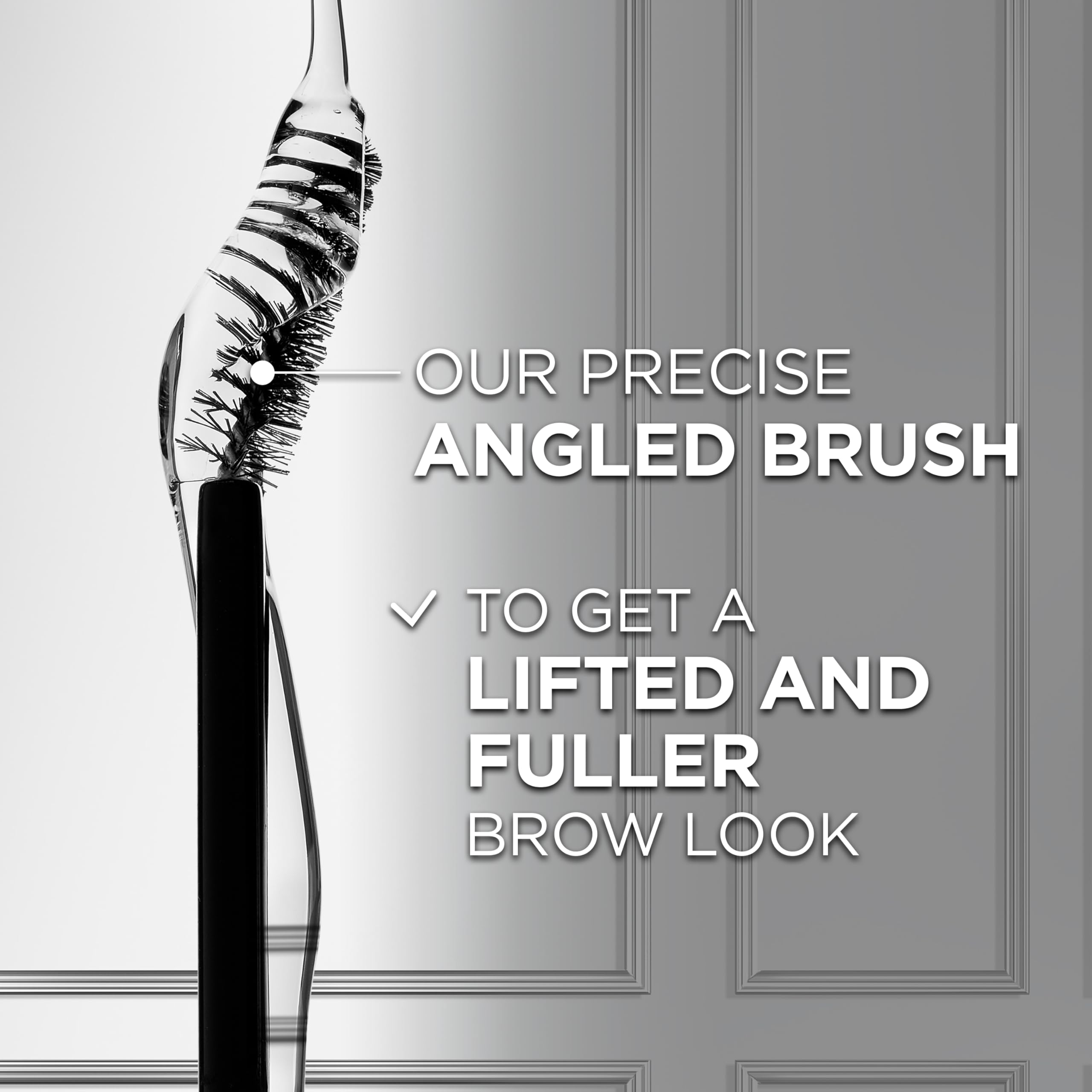 L'Oréal Paris Brow Lamination Gel, Hold for up to 24 Hours*, Day and Night, Lifted and Fuller-looking Brows, Infallible Brow Lamination Gel, Clear, 15g
