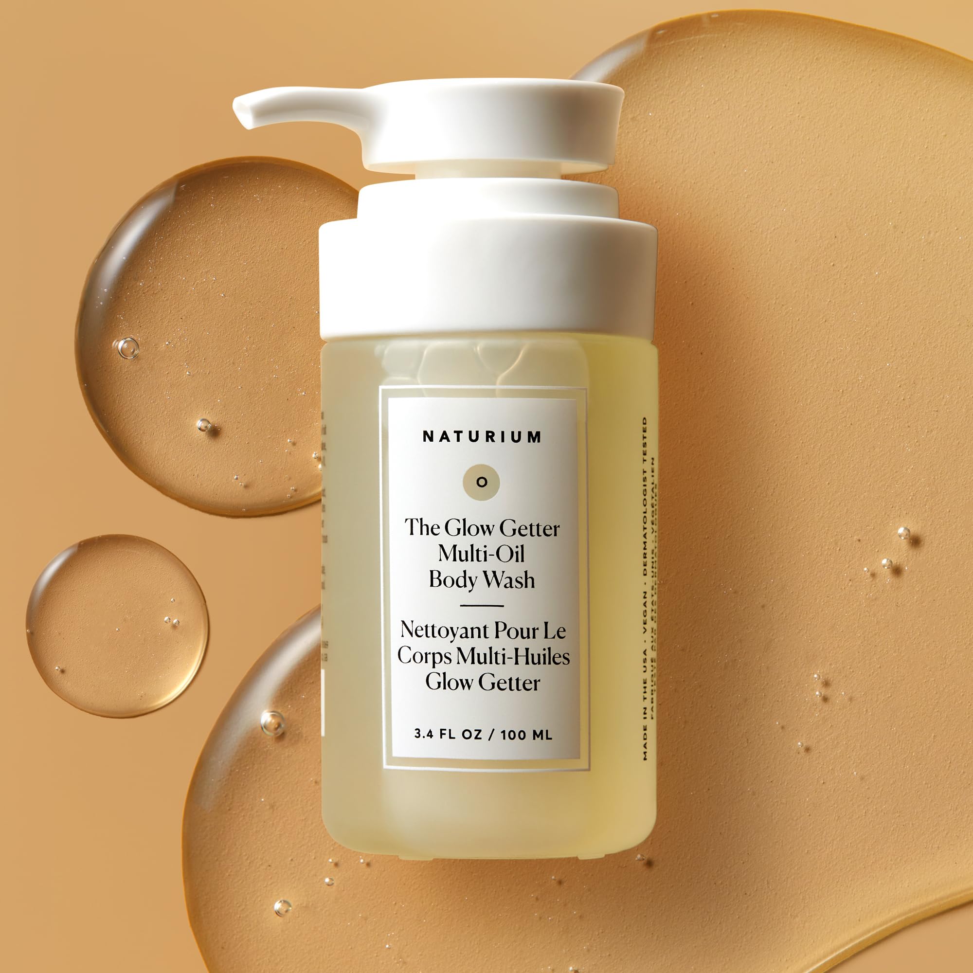 Naturium The Smoother Glycolic Acid Exfoliating Body Wash, Soft & Smoothing Cleanser | 16.9 FL OZ / 500 ML
