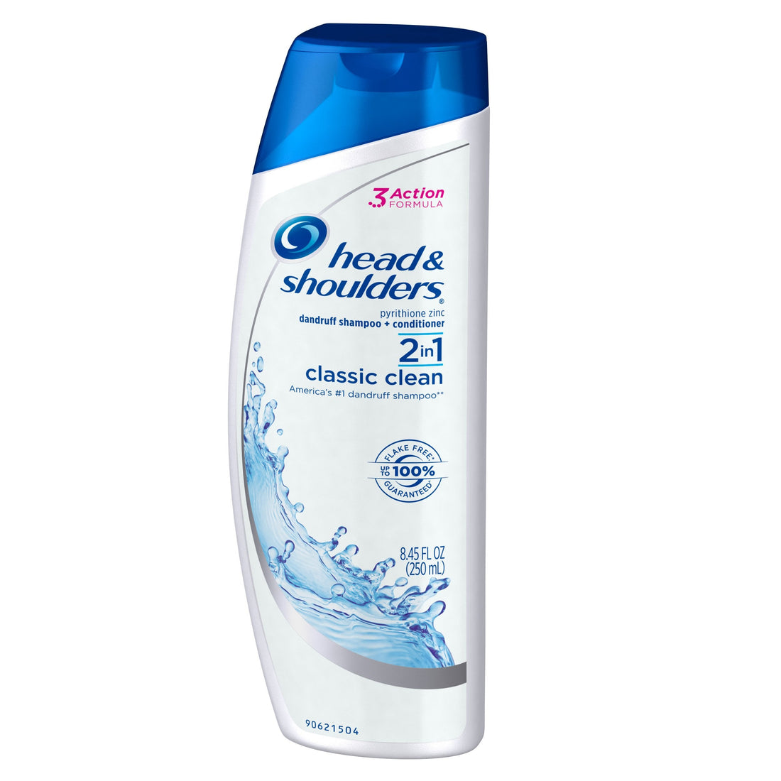 Head & Shoulders Anti-Dandruff Shampoo and Conditioner, Classic Clean 2-in-1, 1% Pyrithione Zinc, Flake Control, Deep Clean, Scalp Care, Fresh Scent, 8.45 fl oz Halalzen