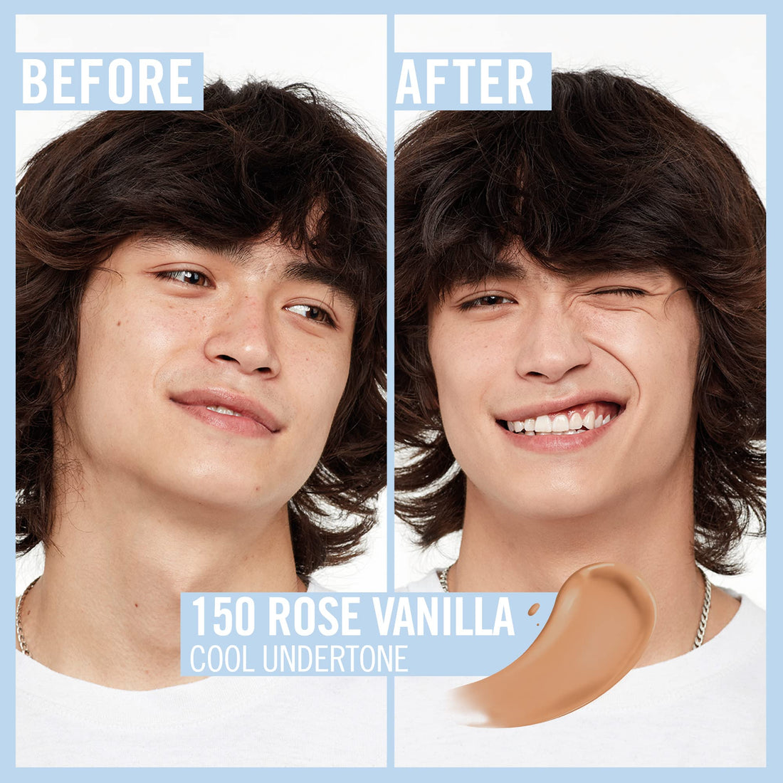 Rimmel Kind + Free Moisturising Skin Tint Foundation, Vanilla 160 Halalzen