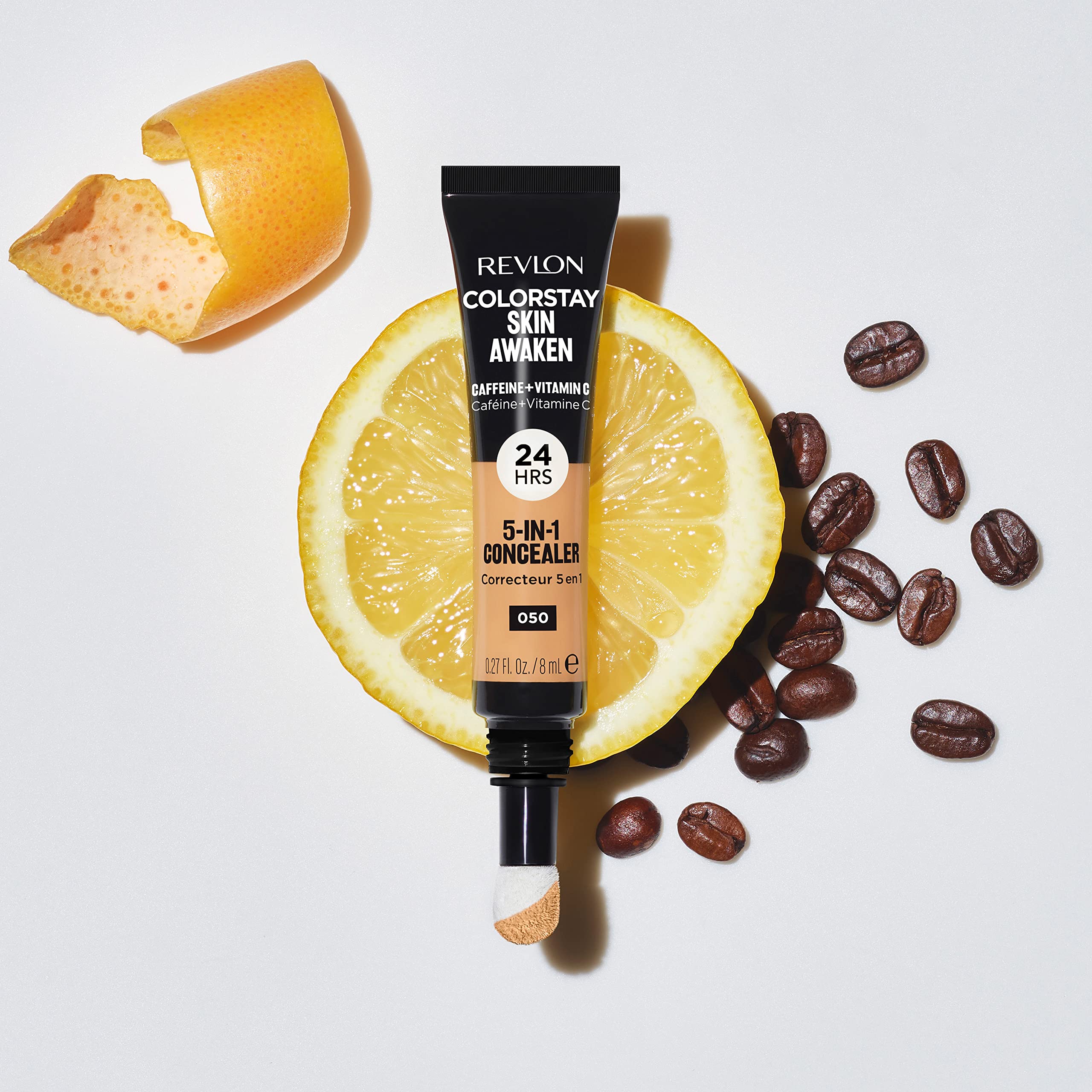 Revlon ColorStay Skin Awaken 5-in-1 Concealer 24HR Wear (30g) Fragrance & Paraben Free, Universal Brightener Unisex Halalzen