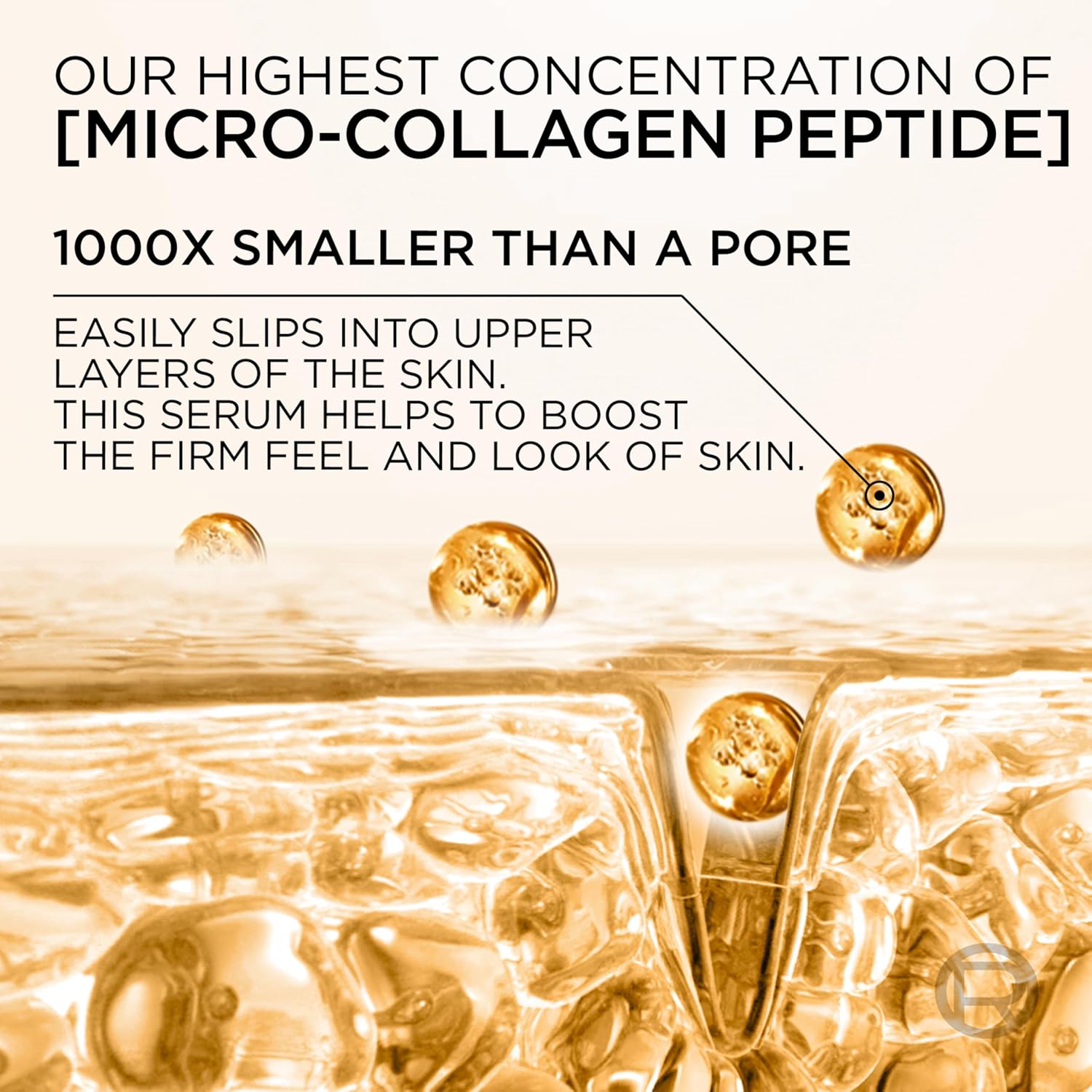 L'Oréal Paris Peptide Serum for Lifting, Age Perfect Micro-Collagen Rejuvenating & Lifting Serum, Firms Sagging Skin, Boosts Radiance & Reduces Age Spots, 30ml