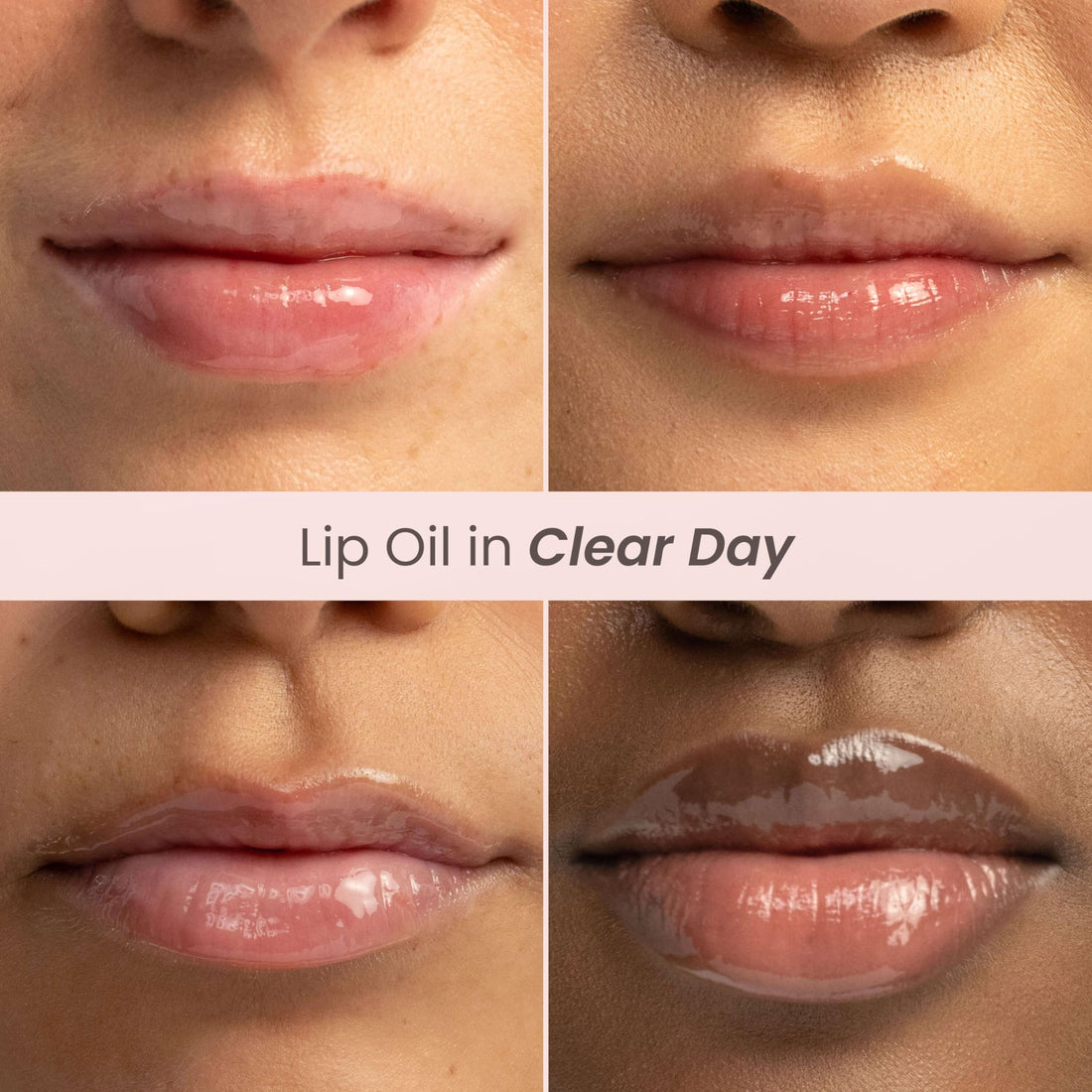 Burt's Bees Lip Oil Clear Day, Instant Hydration, Nourishes and Softens Lips, Tint Free, High Shine Finish, Responsibly Sourced Jojoba Oil, Non Sticky, Wand Applicator, 0.15 Ounce Halalzen