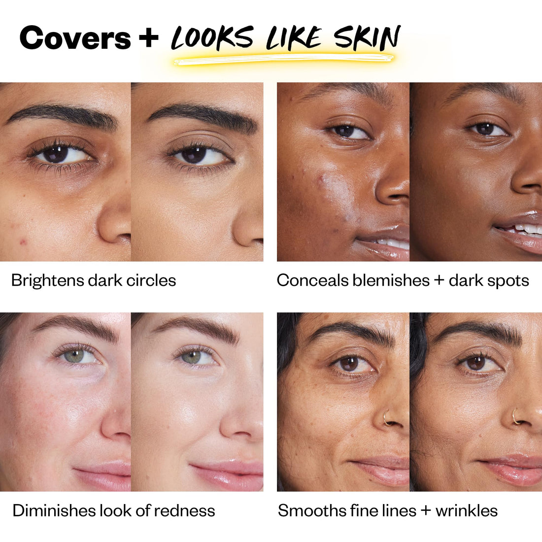 Kosas Revealer Concealer – Medium Coverage Hydrating Under Eye & Face Concealer with Hyaluronic Acid, Tone 03 W