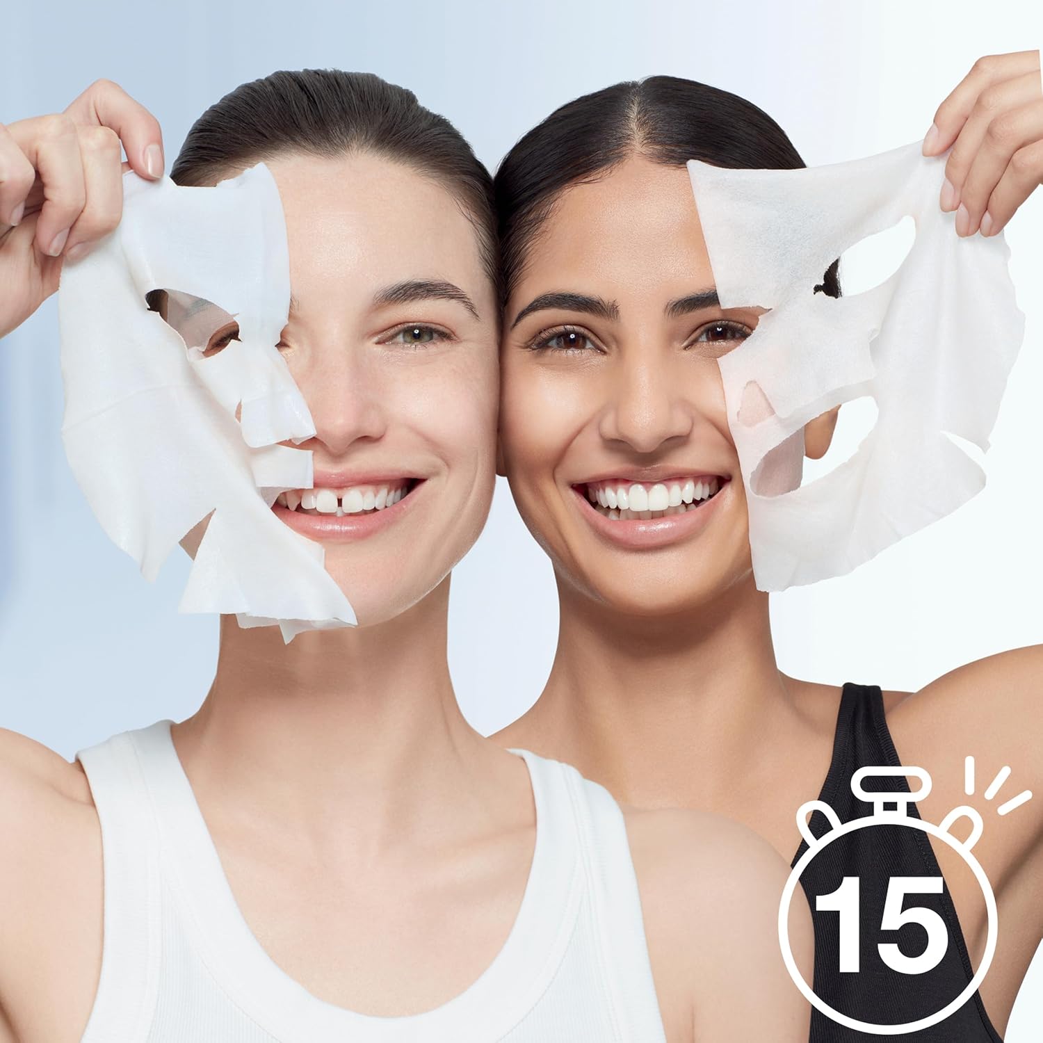 Garnier Moisture Bomb Chamomile and Hyaluronic Acid Sheet Face Mask, Hydrating & Soothing Face Sheet Mask, For Sensitive Skin, Cruelty Free &Vegan Tissue Mask, 28g