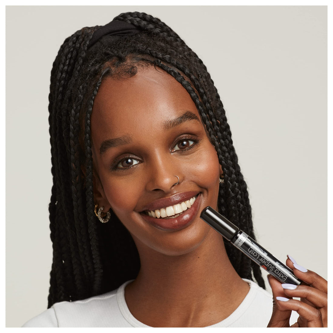 RIMMEL LONDON - Extra Super Lash Building Mascara - Defines, Lengthen & Curl Lashes - With Hydrogel For Healthy Looking Finish - Enriched With Vitamin E - No Clumping - 101 Black Black Halalzen