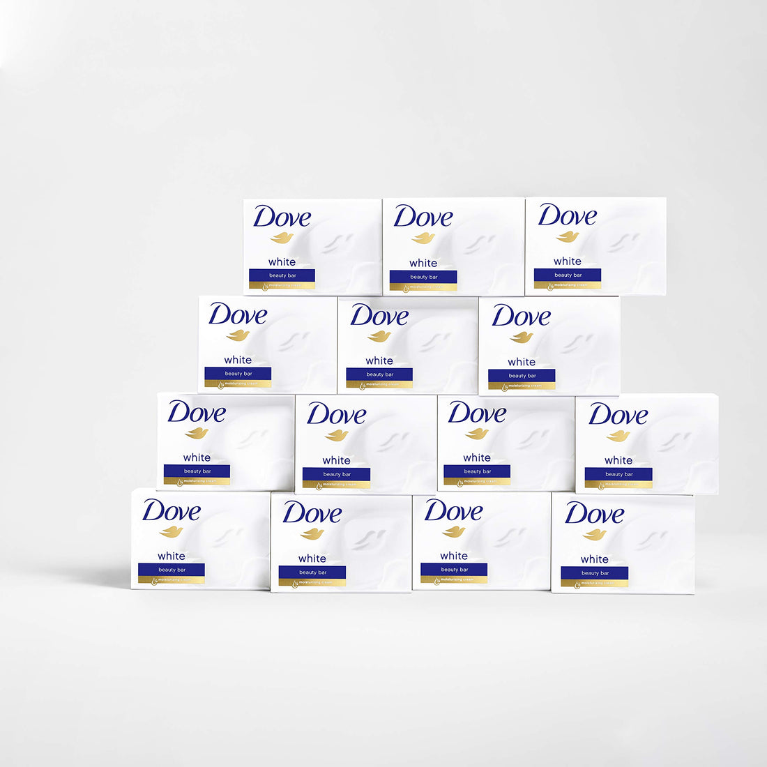 Dove Beauty Bar Soap Shea Butter, 8 Bars for Nourished, Radiant Skin, Enriches Skin 3.75 oz