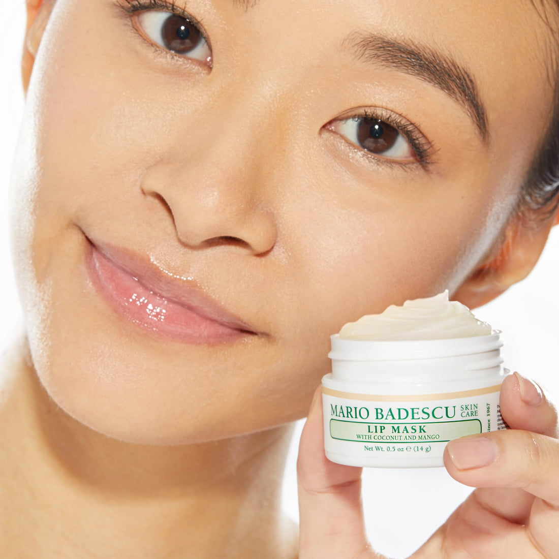 Mario Badescu Lip Mask, Overnight Lip Treatment Enriched With Skin Softening Coconut Oil and Hydrating Shea Butter Halalzen