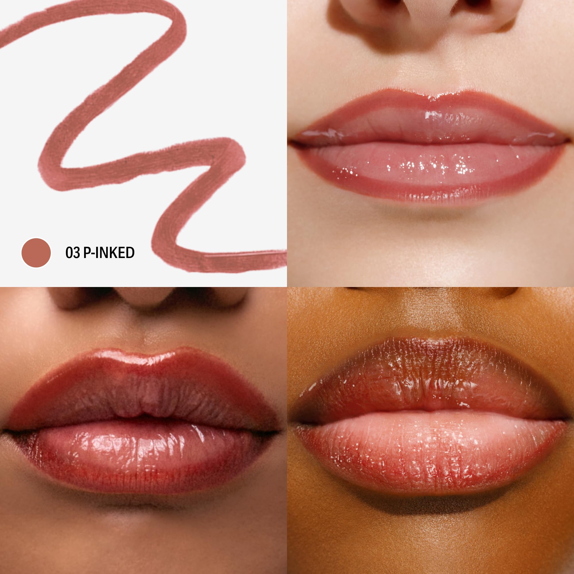 Sacheu Lip Liner STAY-N Peel Off Lip Stain - Long Lasting Waterproof Lip Tint with Hyaluronic Acid & Vitamin E – Transfer Proof Matte Finish, Vegan & Cruelty-Free (Deep Bundle) Halalzen