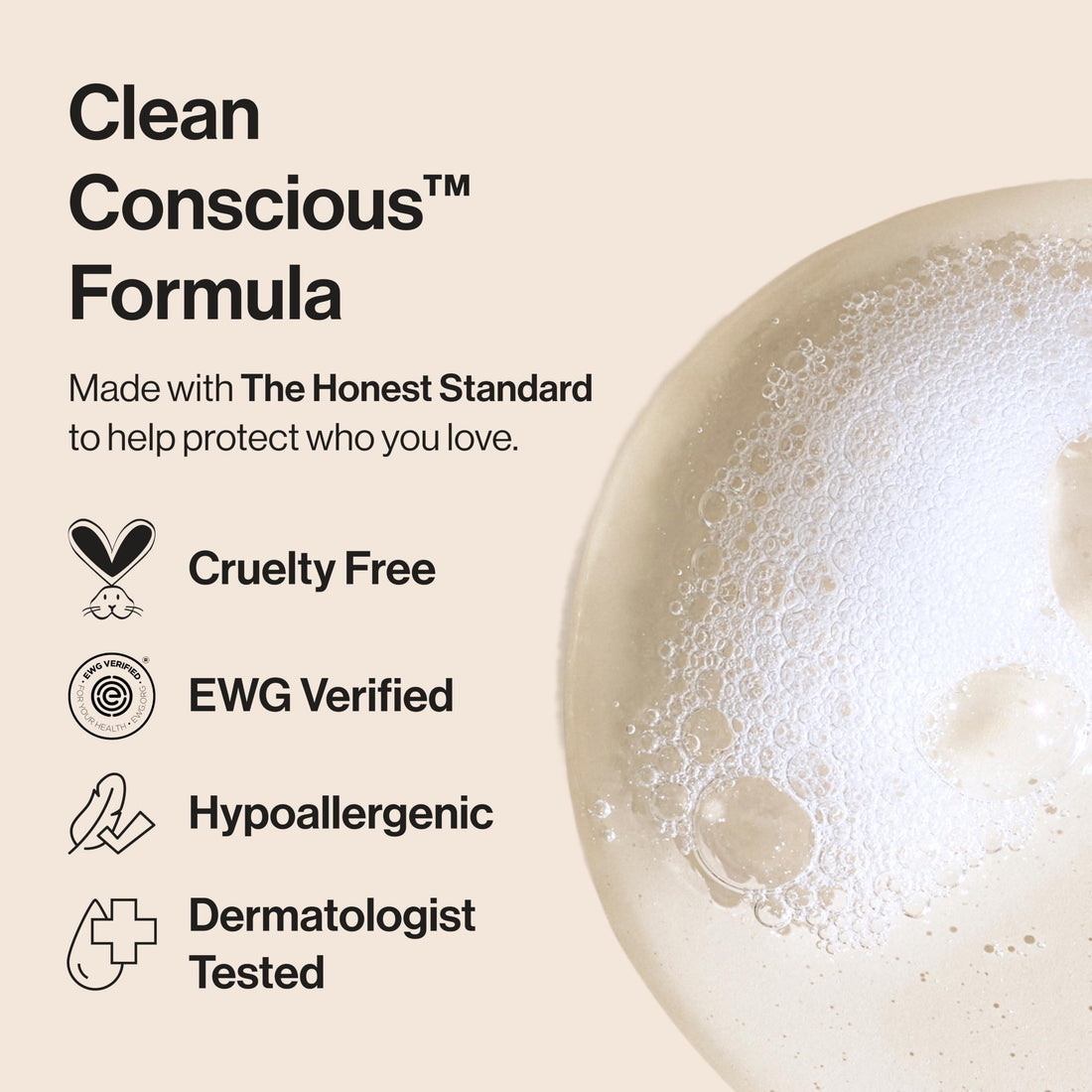 The Honest Company 2-in-1 Cleansing Shampoo Body Wash Gentle for Baby, Naturally Derived, Tear-free, Hypoallergenic, Lavender Calm, 18 fl oz Halalzen