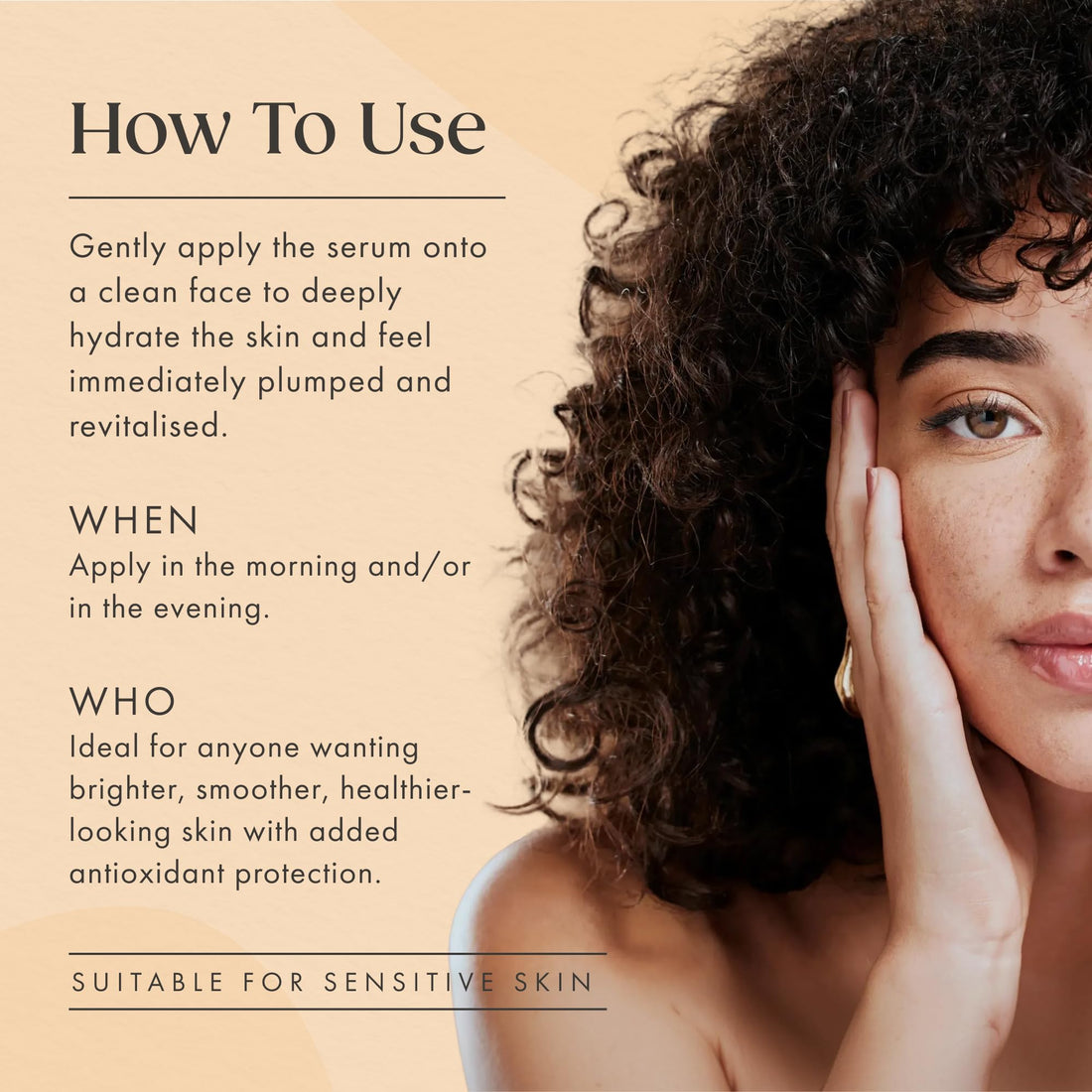 Satin Naturel High-Dose Hyaluronic Serum 100 ml – Organic Hyaluronic Acid Facial Serum – Anti-Aging Moisturizing Serum – Vegan – 24h Hydration – Facial Care for Women and Men