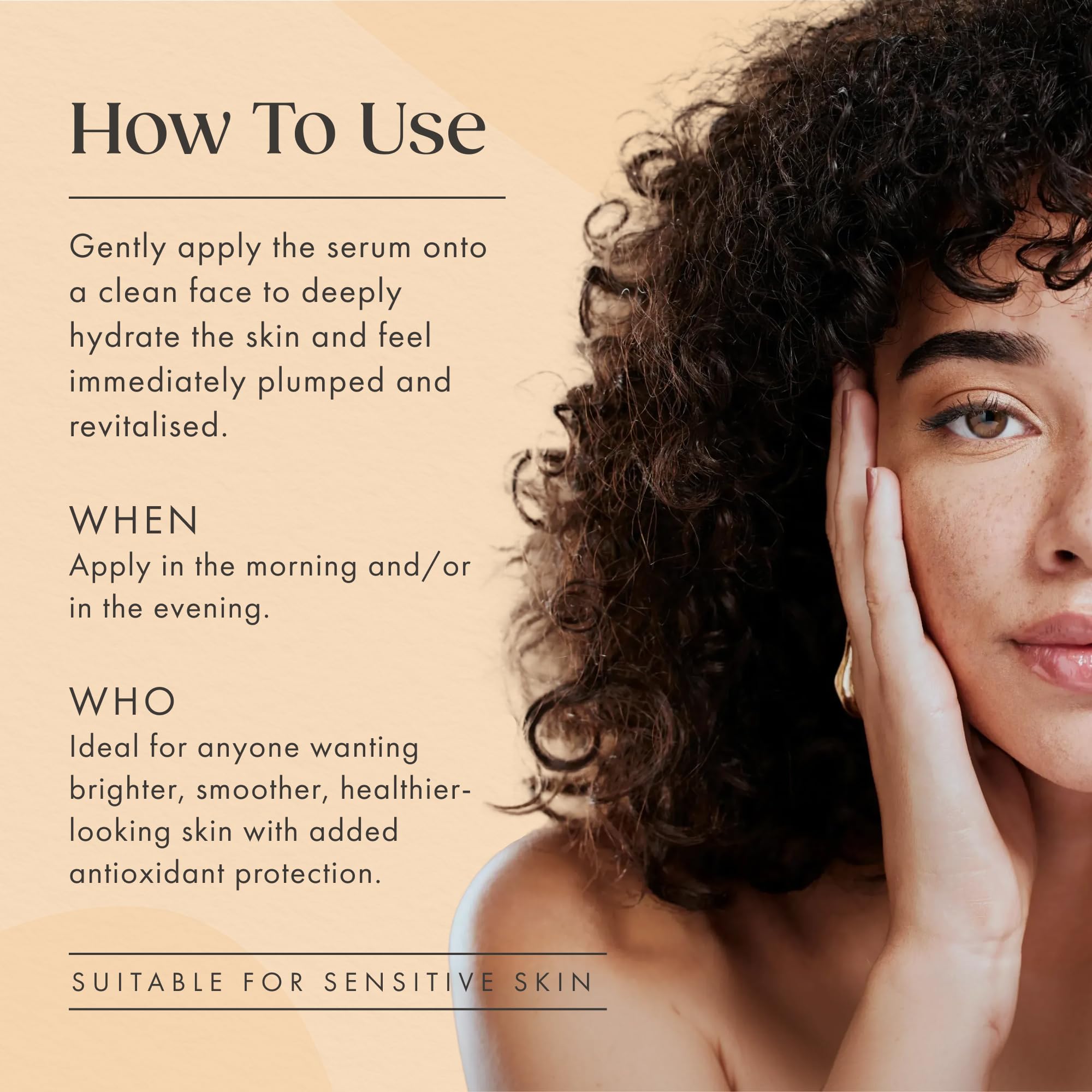 Satin Naturel High-Dose Hyaluronic Serum 100 ml – Organic Hyaluronic Acid Facial Serum – Anti-Aging Moisturizing Serum – Vegan – 24h Hydration – Facial Care for Women and Men