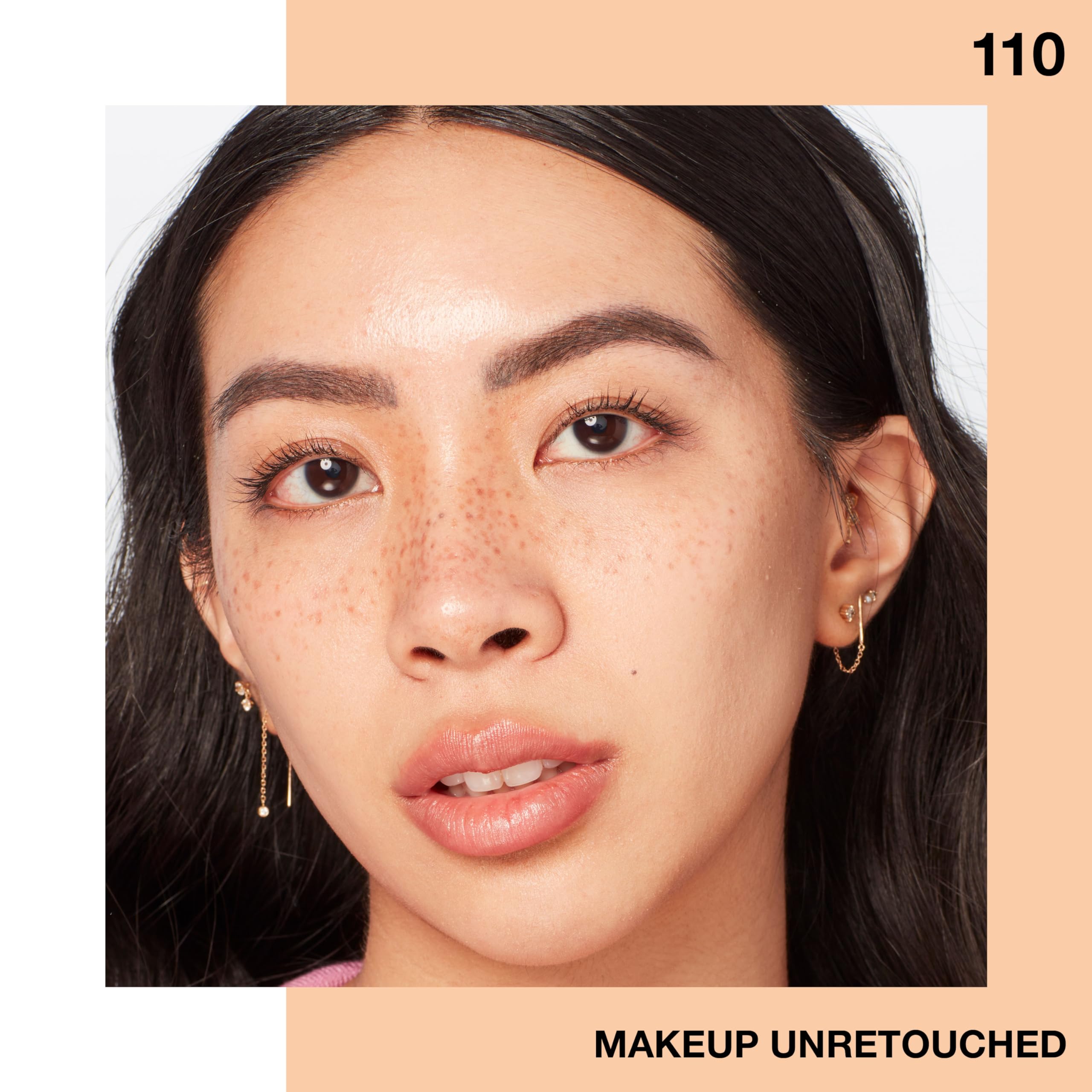 Maybelline Fit Me Dewy + Smooth Liquid Foundation Makeup, Classic Ivory, 1 Count (Packaging May Vary)
